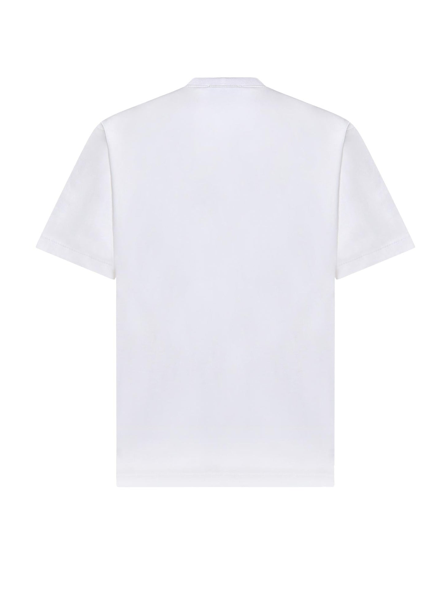 T-shirt con patch Compass in jersey di cotone