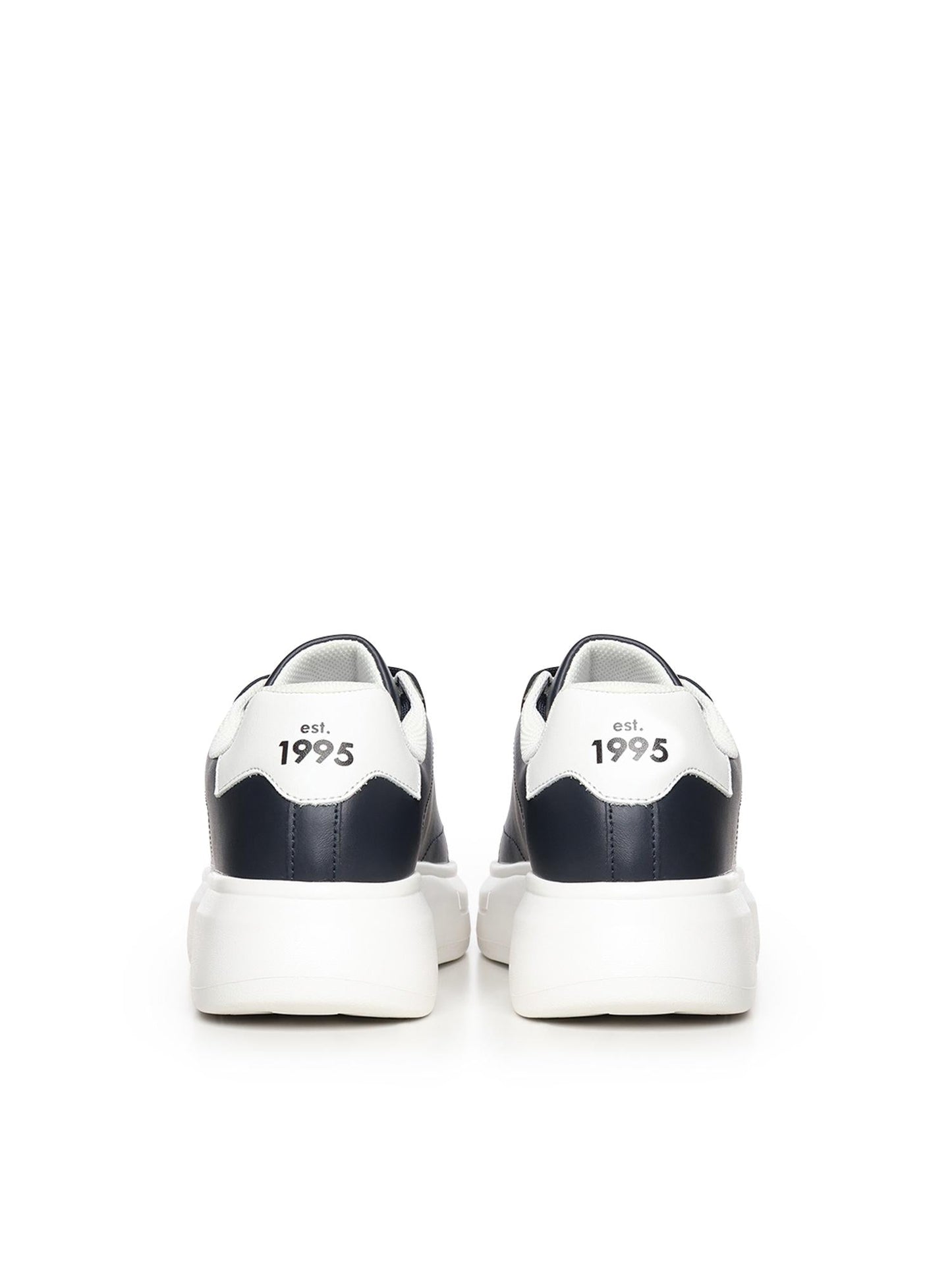 Sneakers platform con logo
