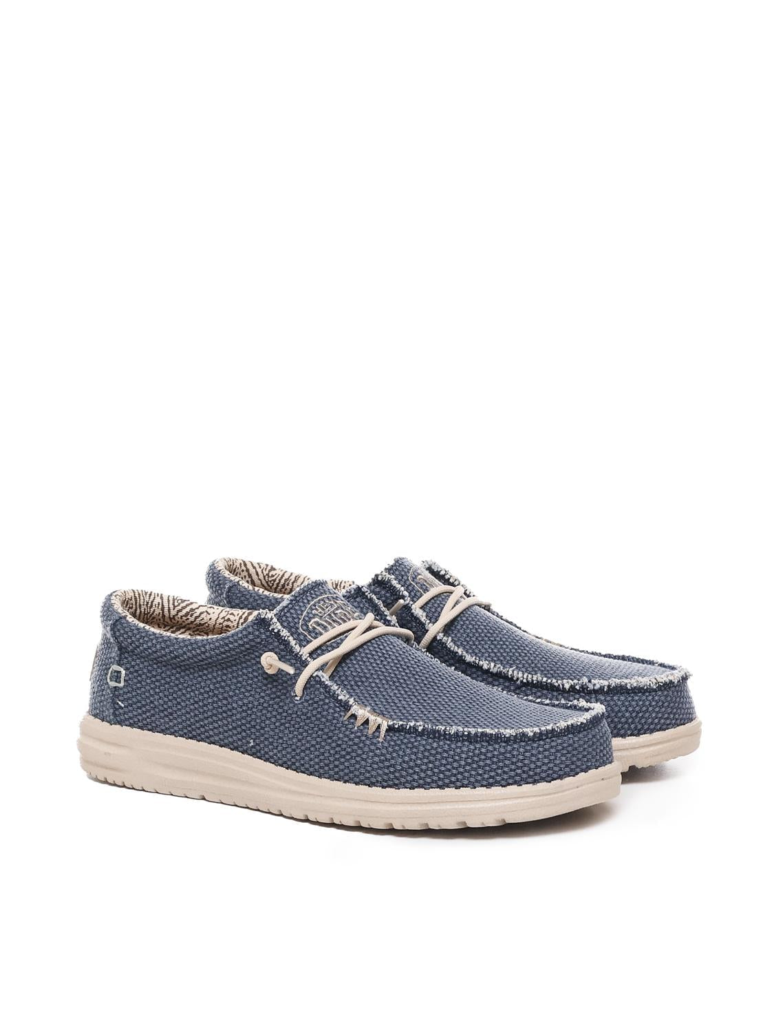 Stringate Wally in canvas