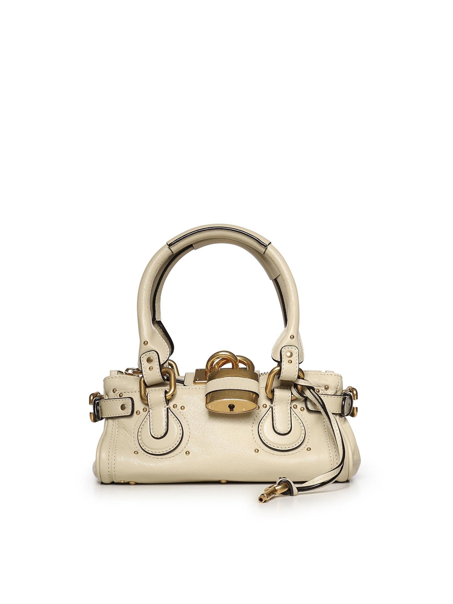 Borsa Paddington piccola in pelle granata