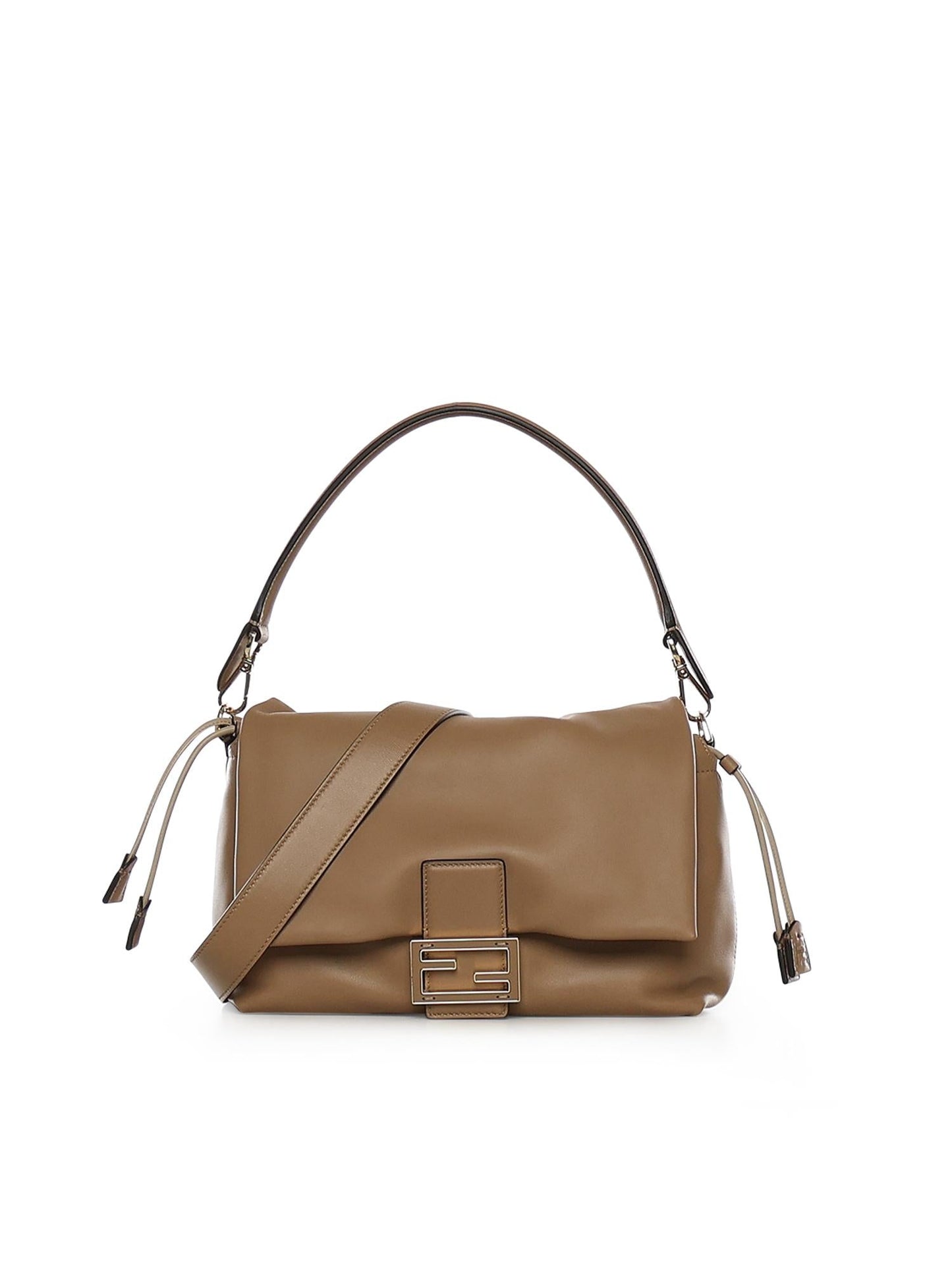 Borsa Mamma Baguette medium in pelle
