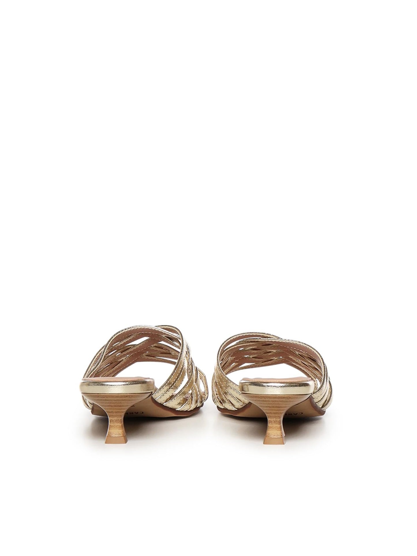 Mules Giuli Cage in pelle