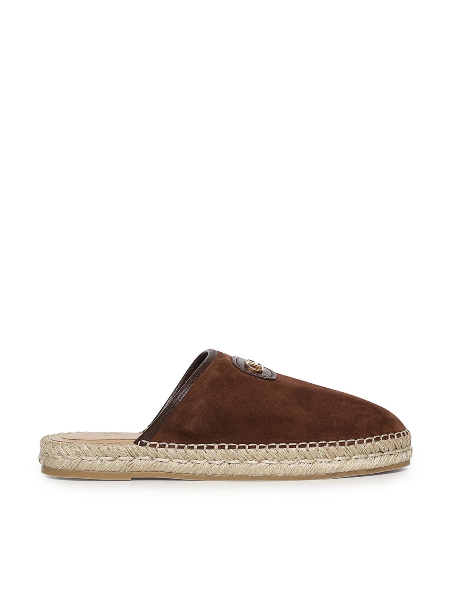 Mules Palm Avenue VLogo in suede