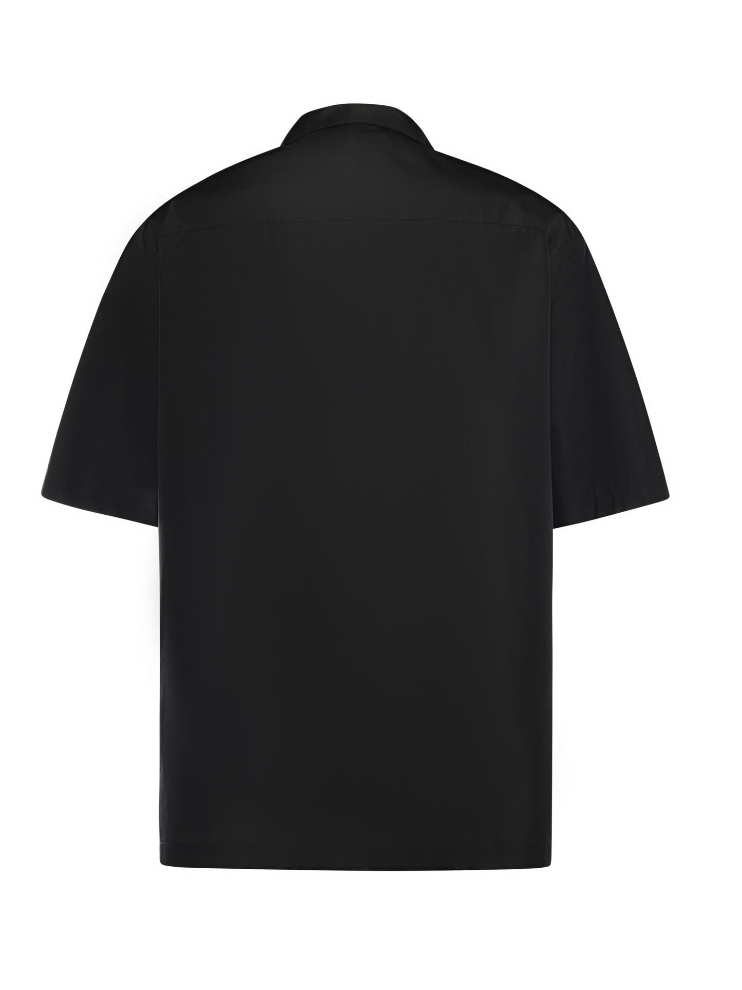 Camicia a maniche corte con zip