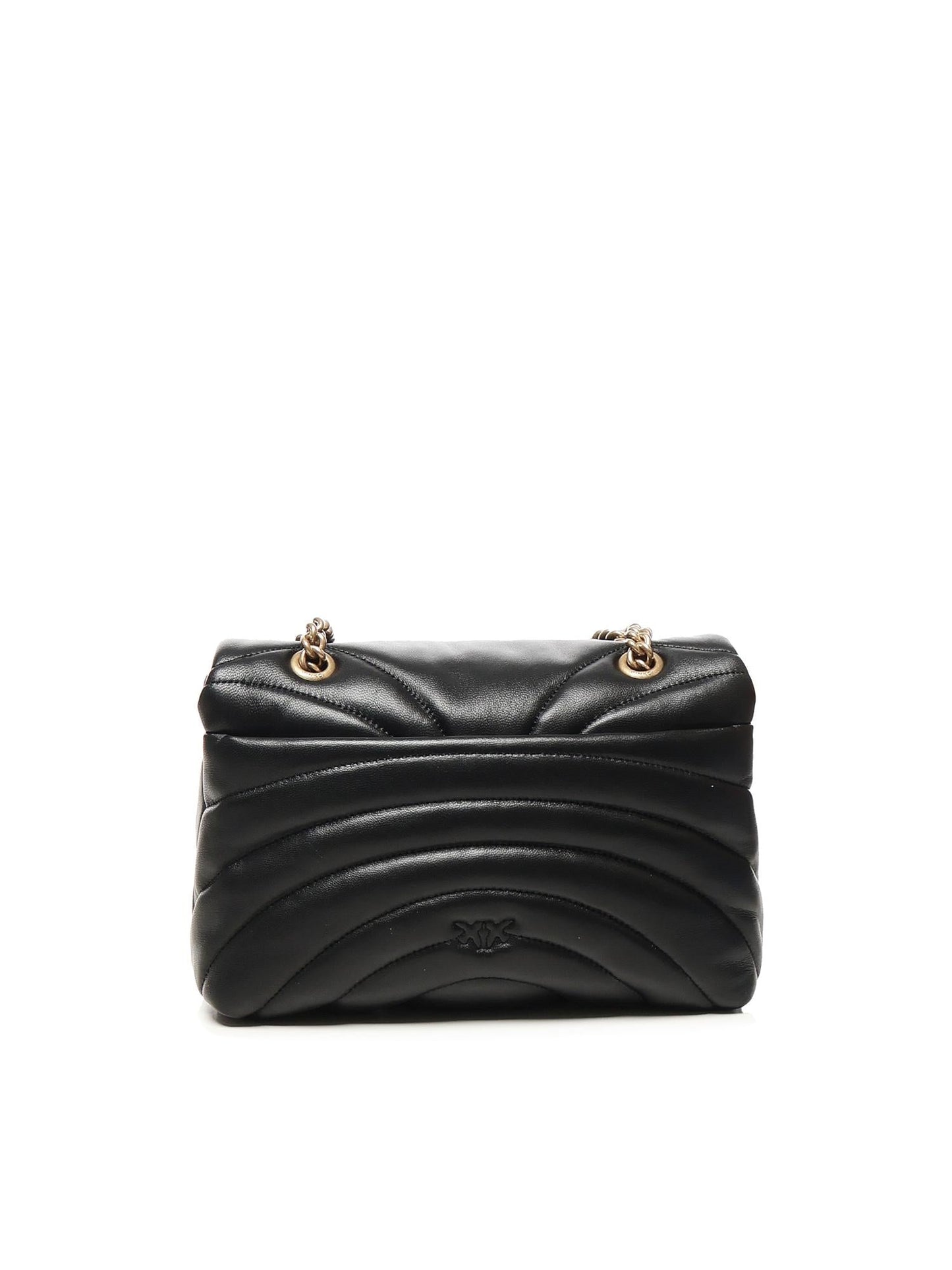 Borsa a tracolla Love Bag Puff in pelle