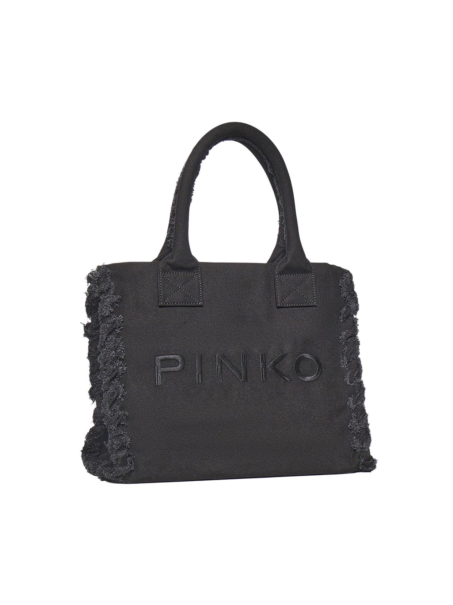 Borsa shopper Beach in canvas con logo