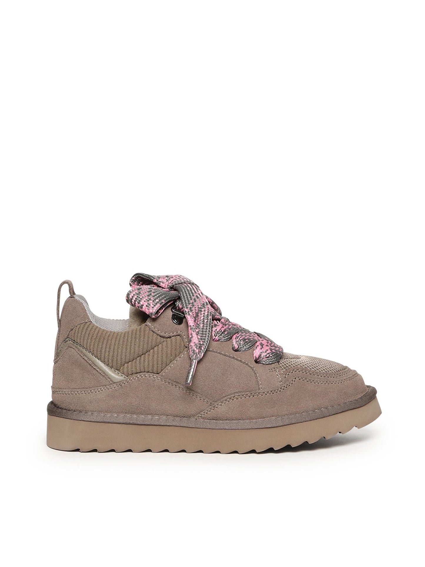 Sneaker in pelle scamosciata