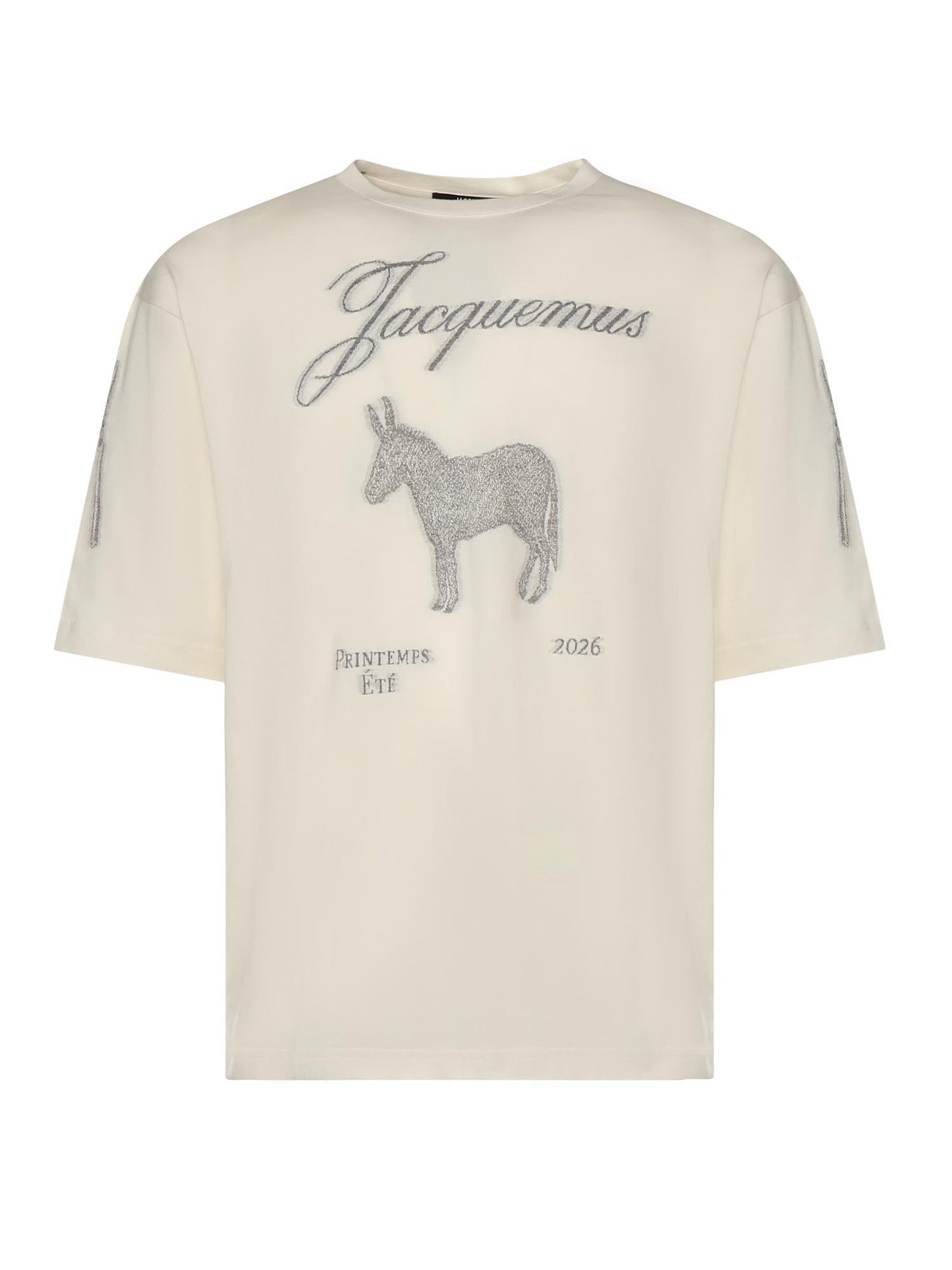 T-shirt Âne in jersey di cotone