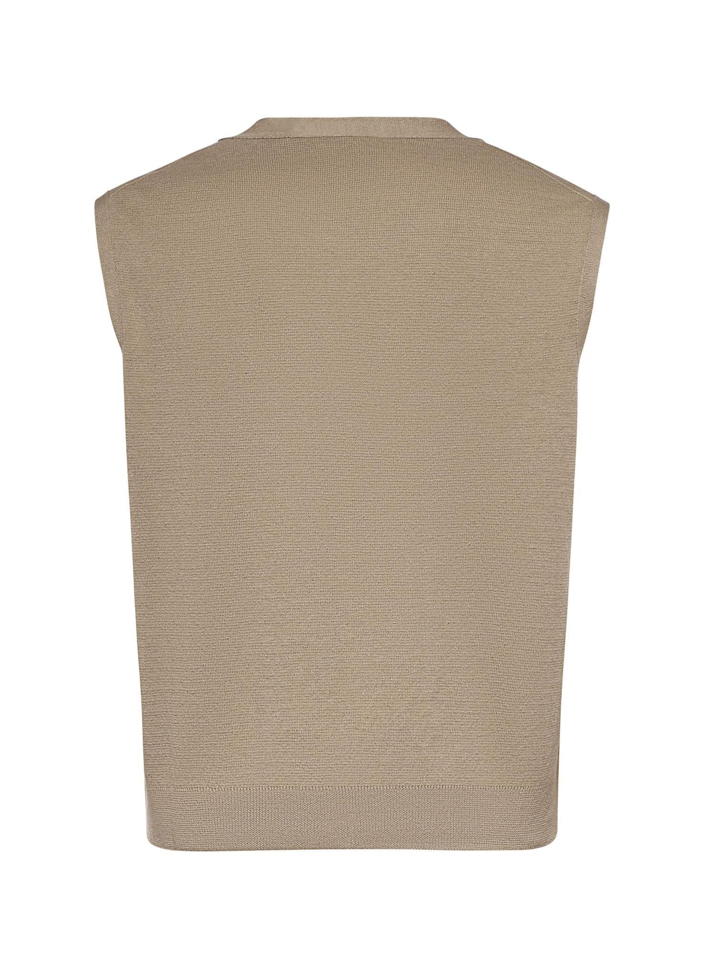 Gilet in maglia di lana