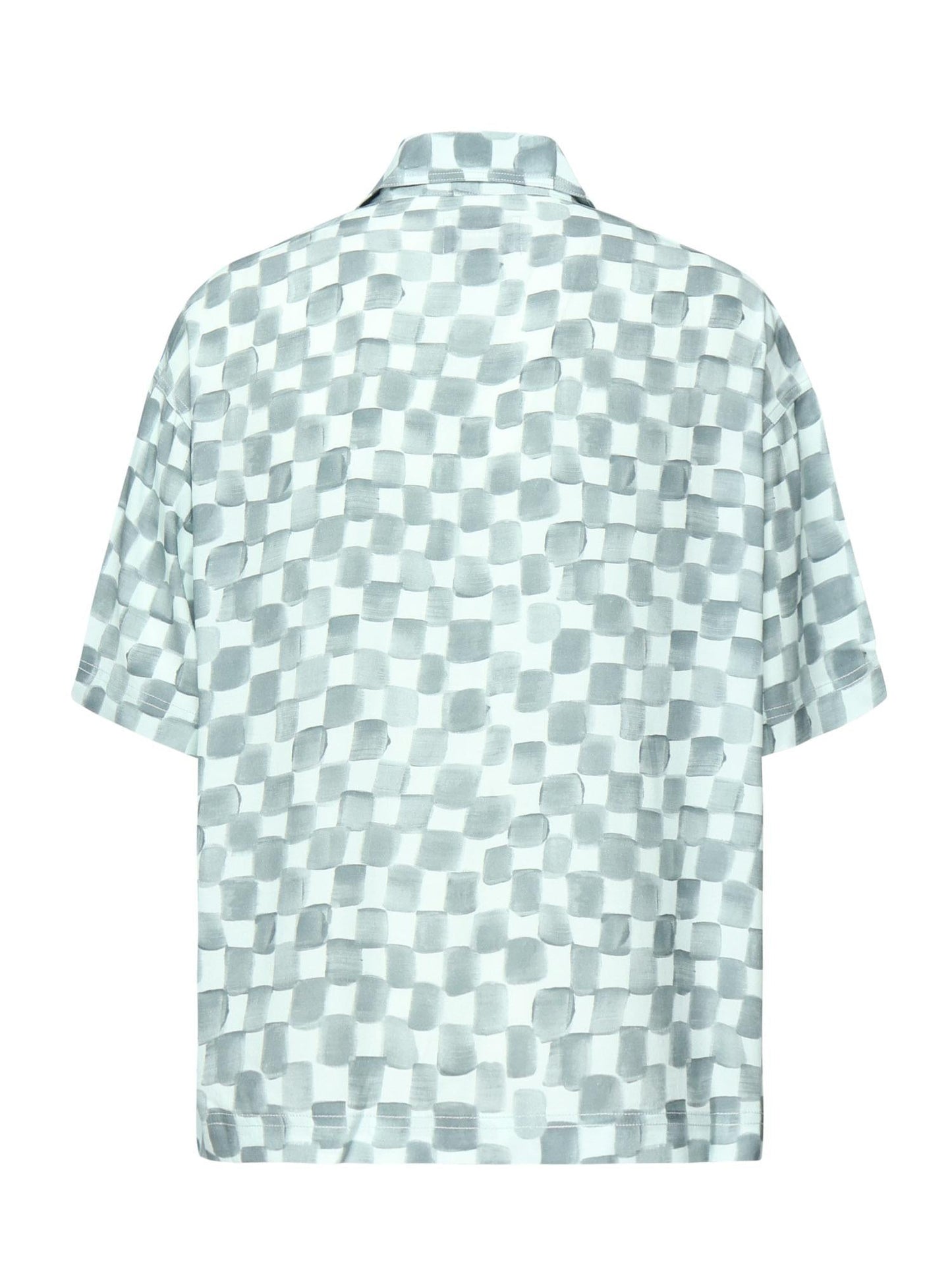 Camicia cropped Acquerello