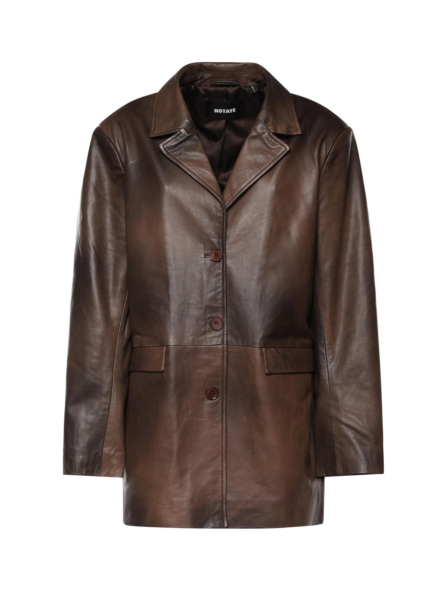 Blazer in pelle