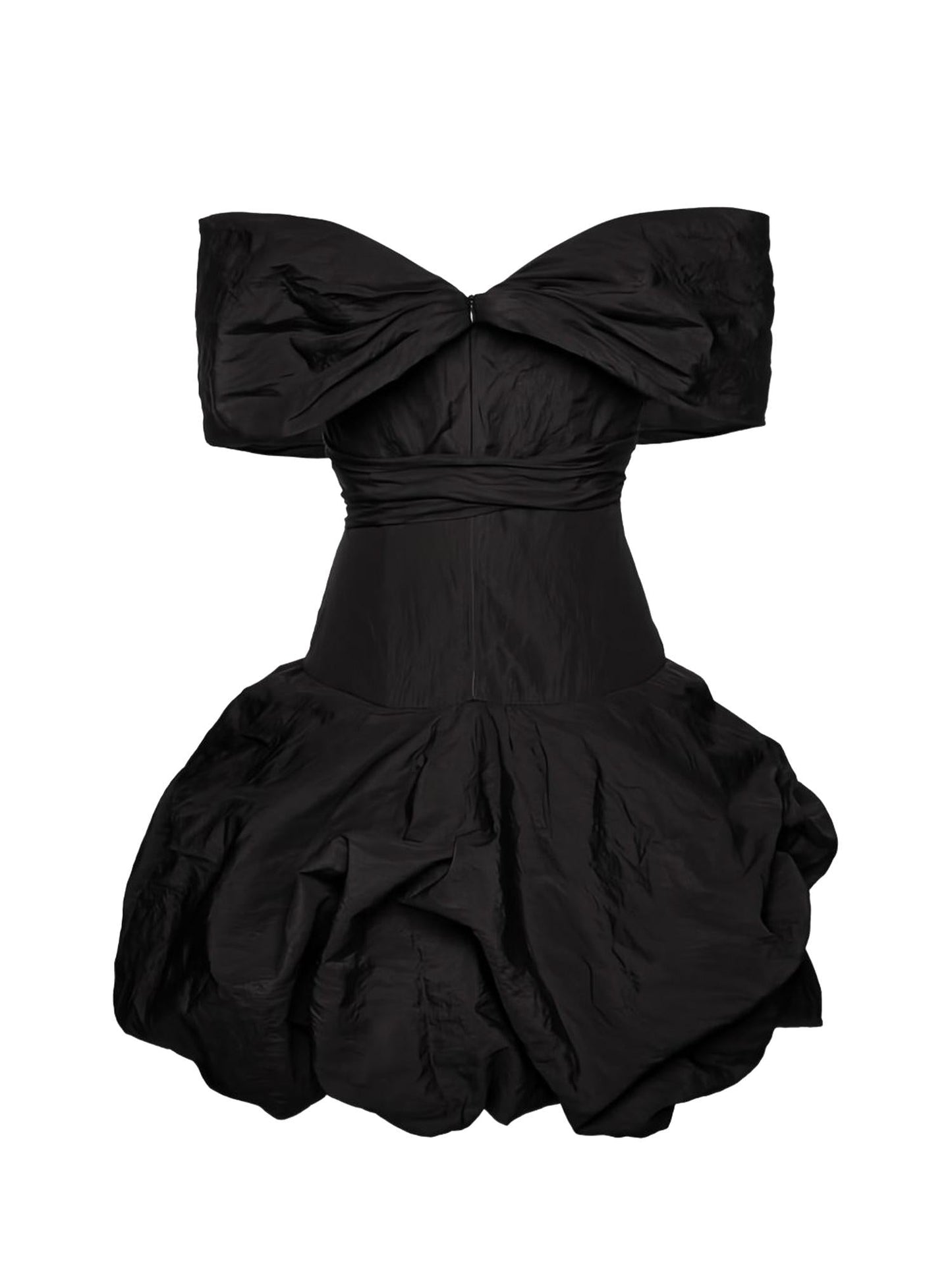Abito midi drappeggiato