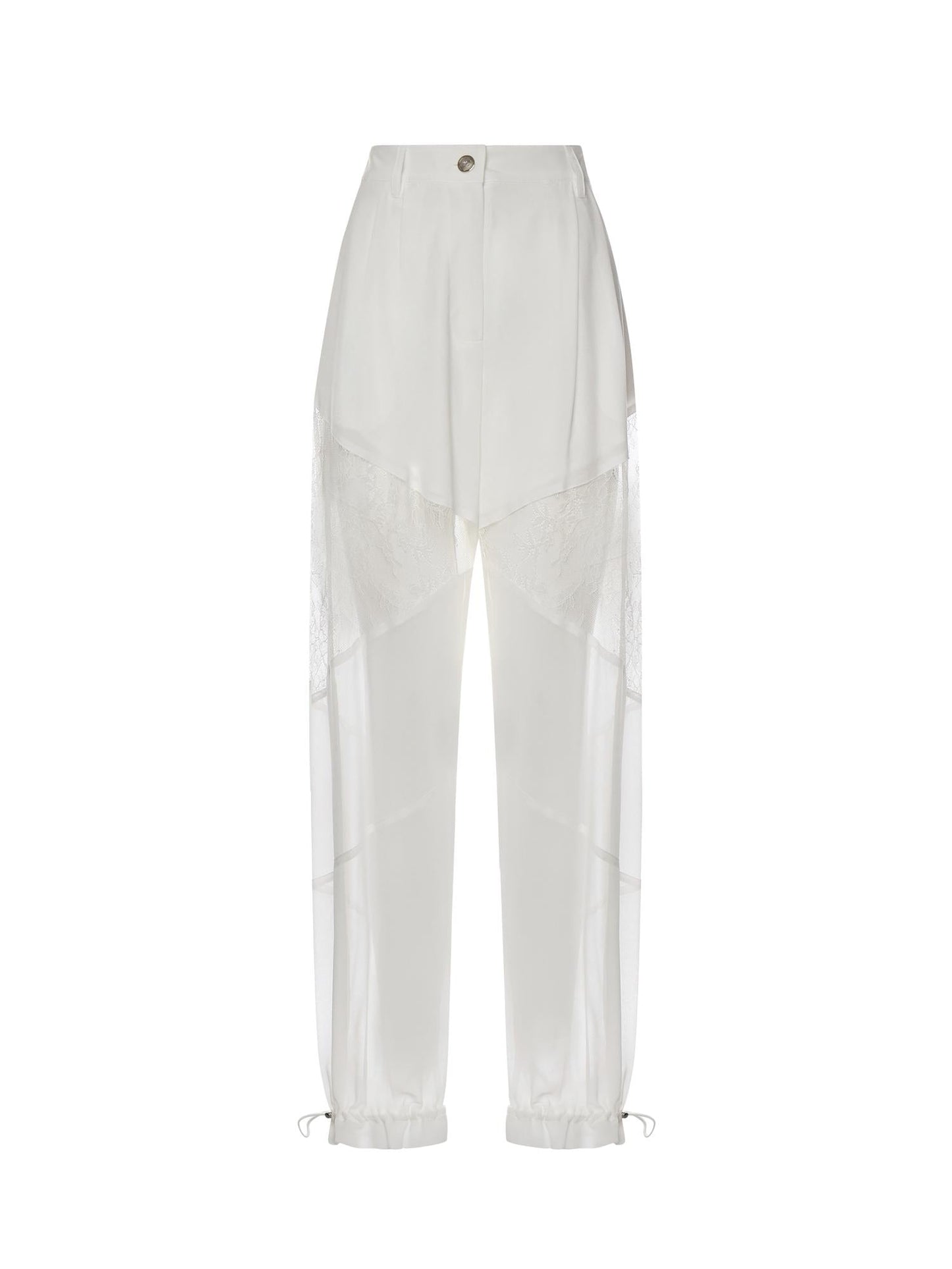 Pantalone Nacy con inserti in pizzo