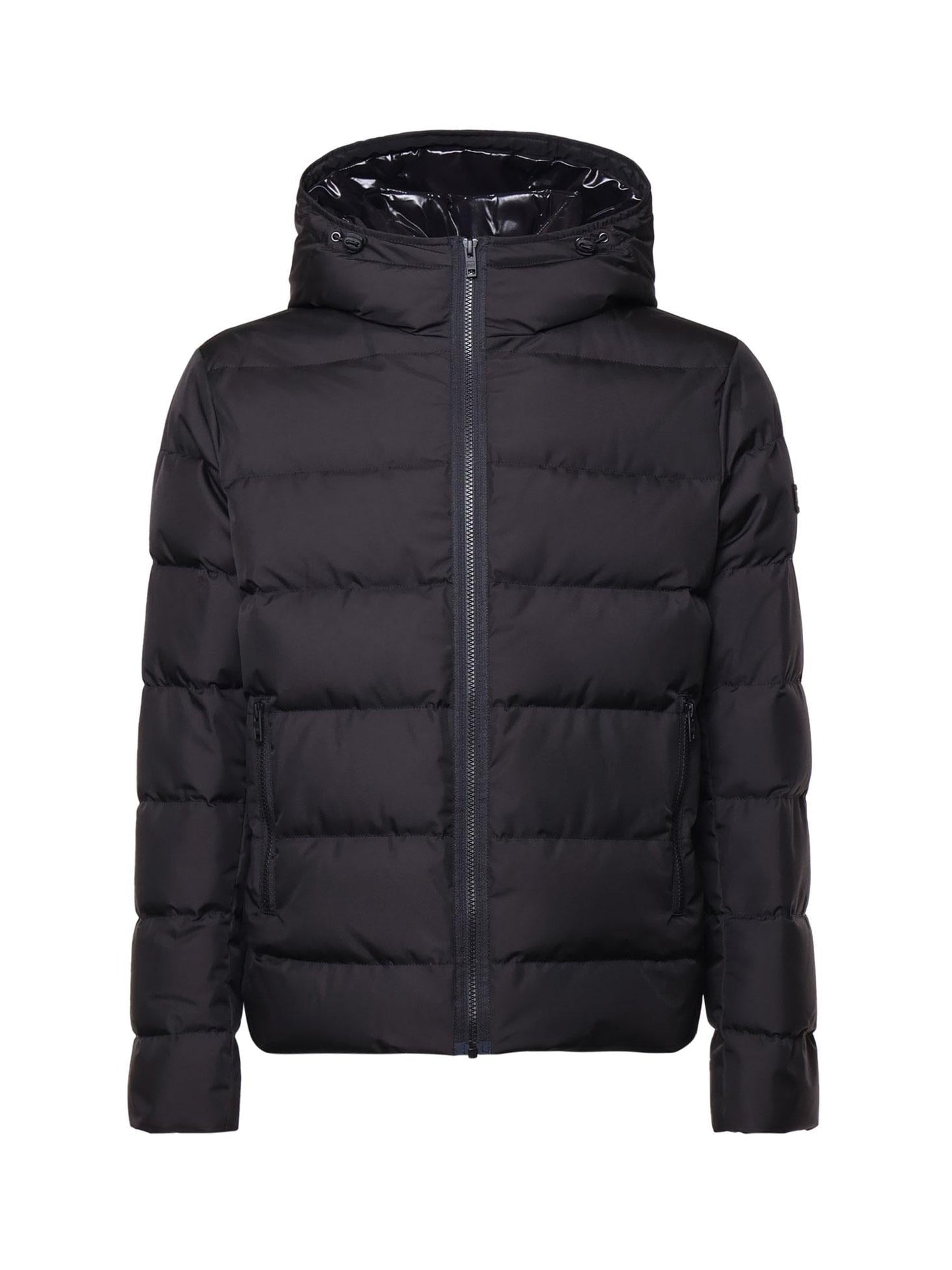 Giubbotto double front piuma in nylon