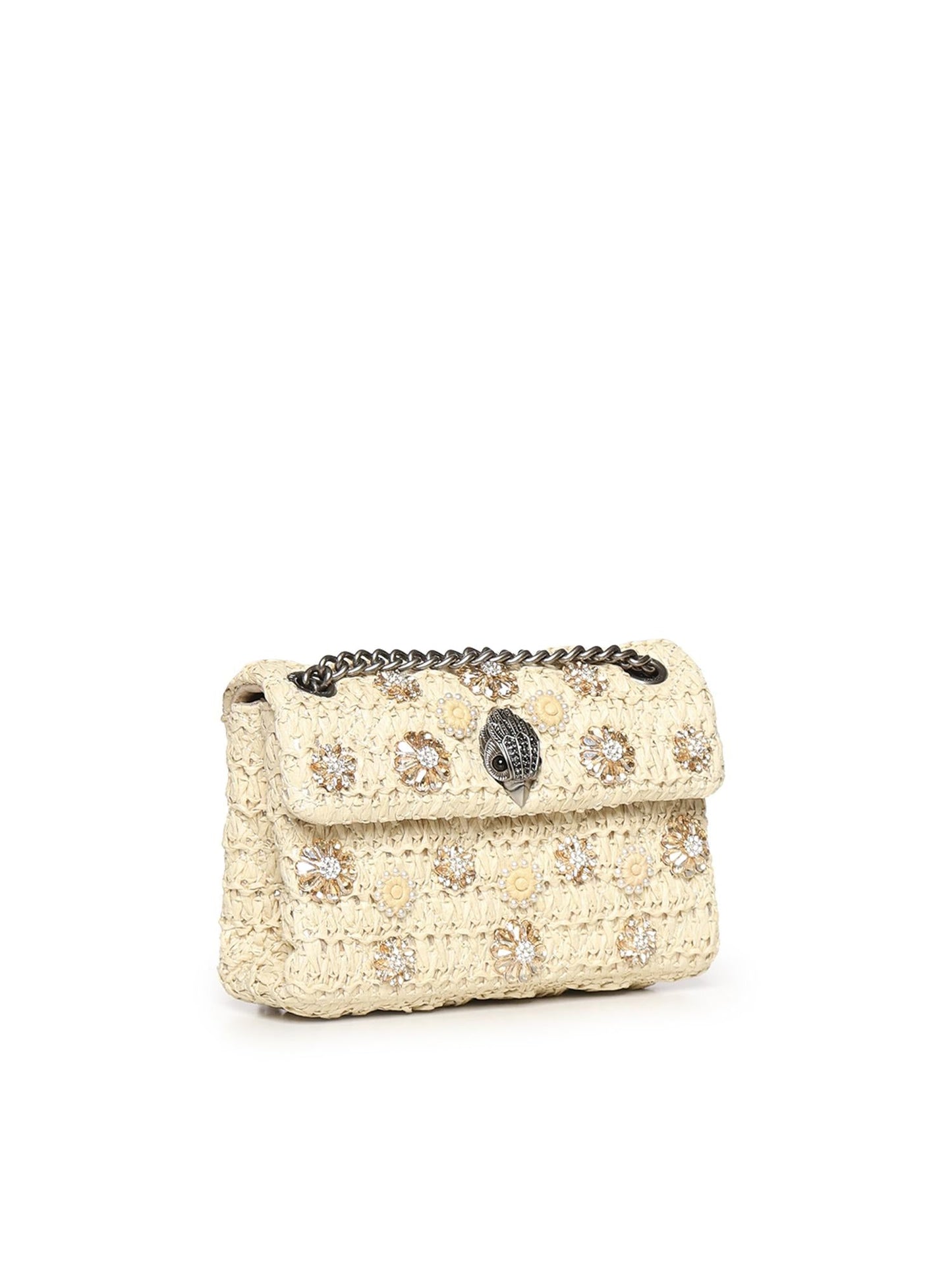Mini bag Kensington in rafia