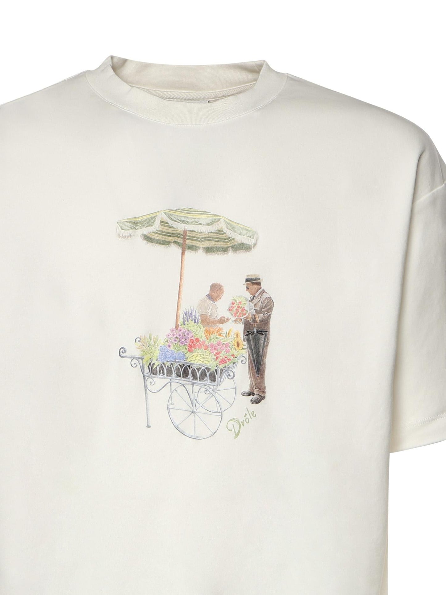 T-shirt Fleuriste in cotone