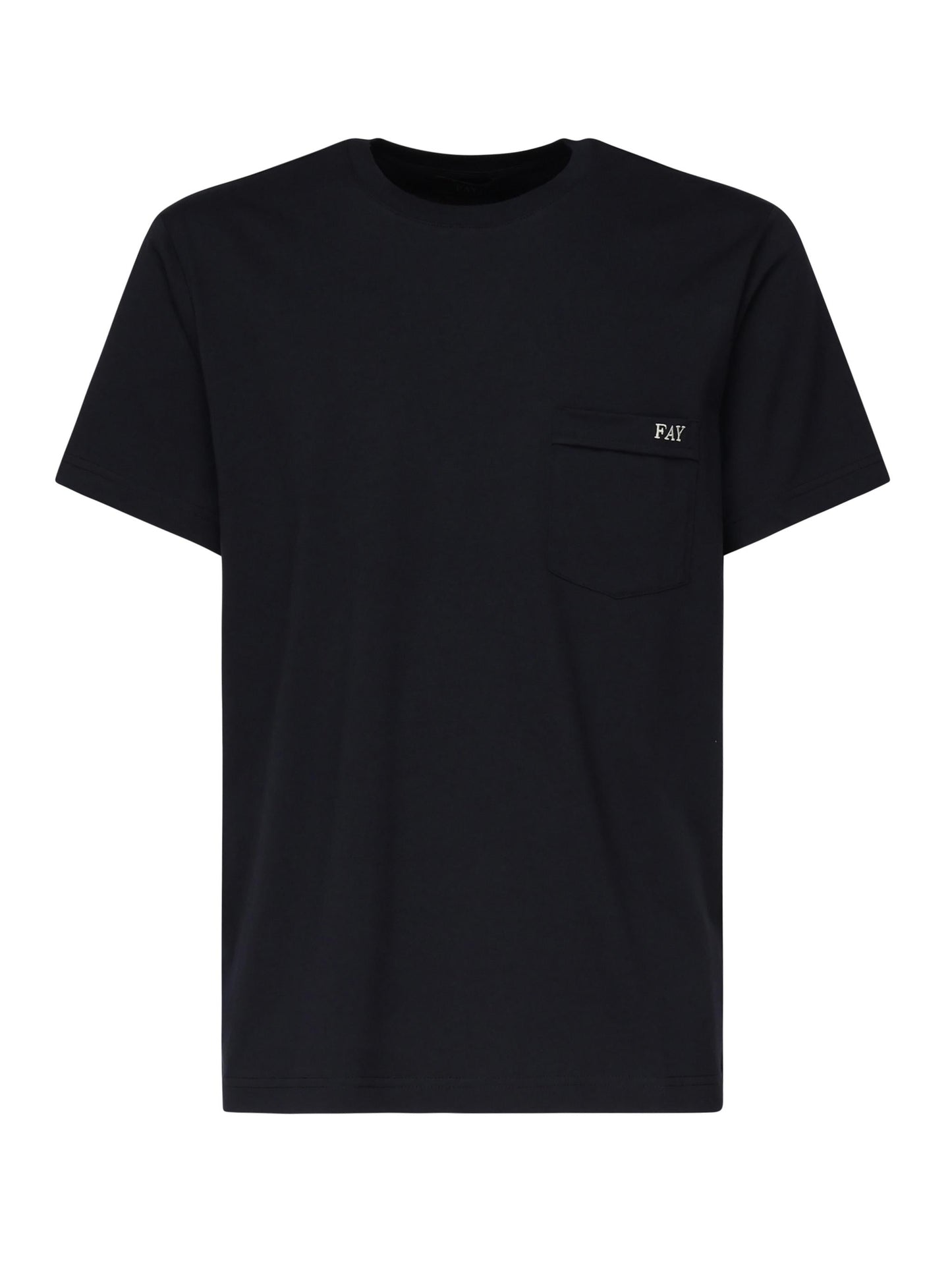 T-shirt con logo ricamato