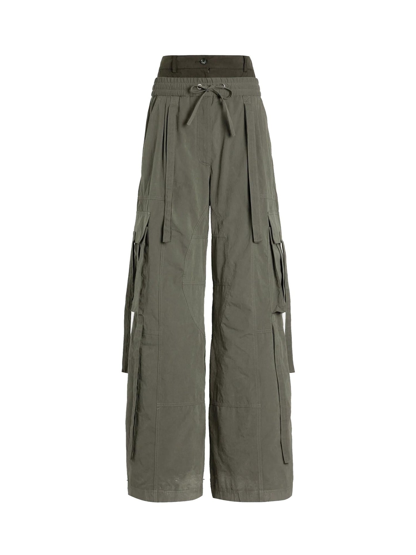 Pantaloni in faille cerata