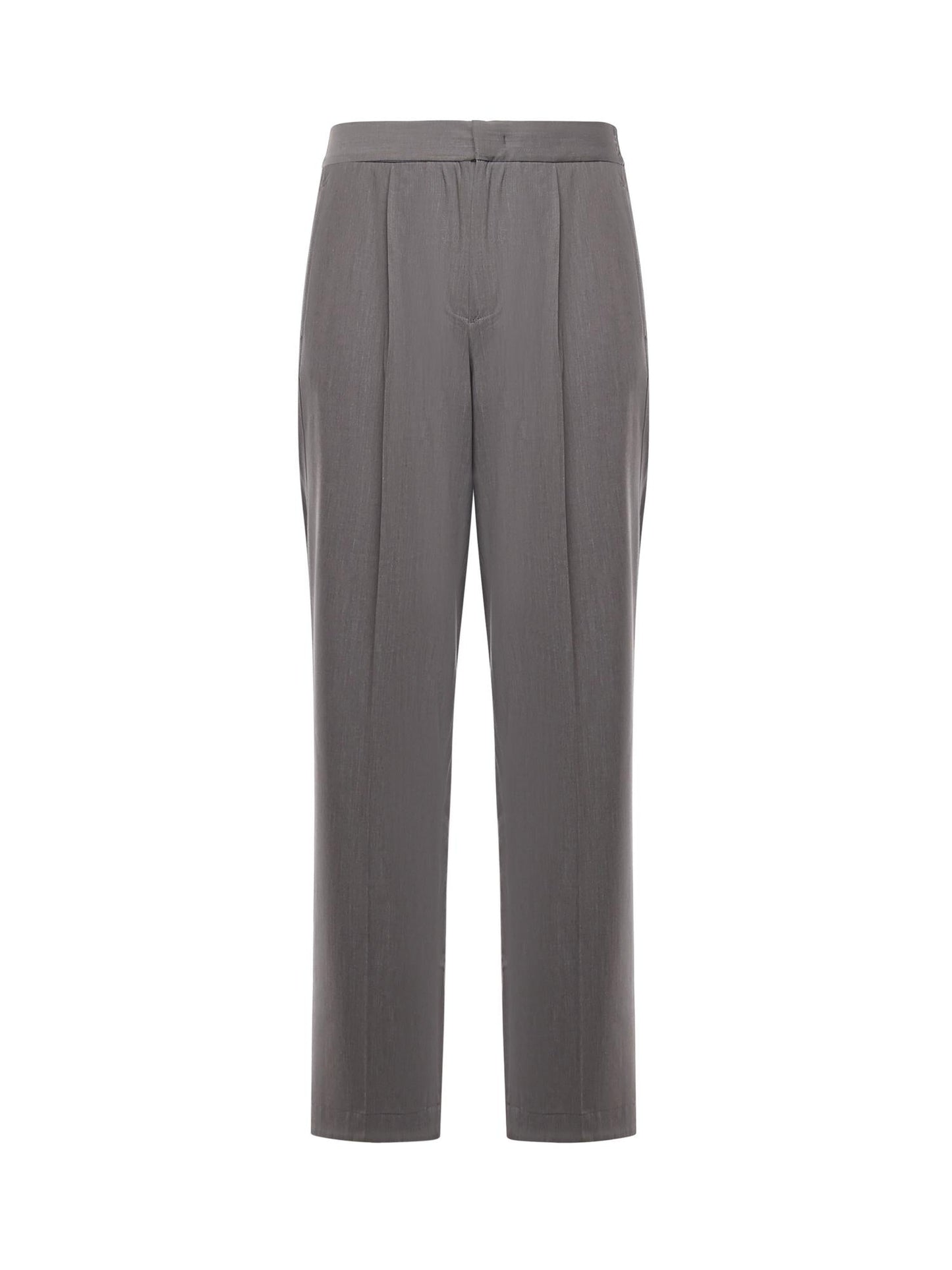 Pantaloni loose con pinces