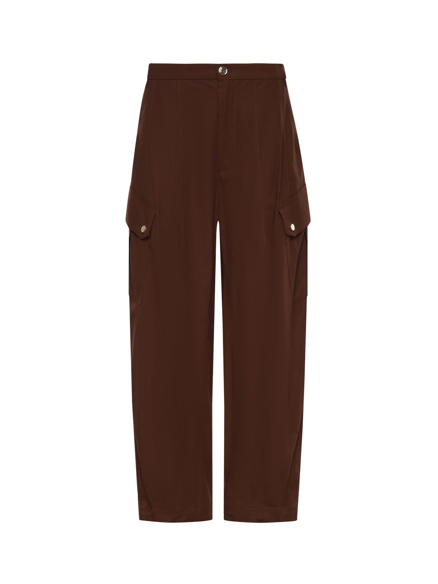 Pantaloni fluidi in cotone