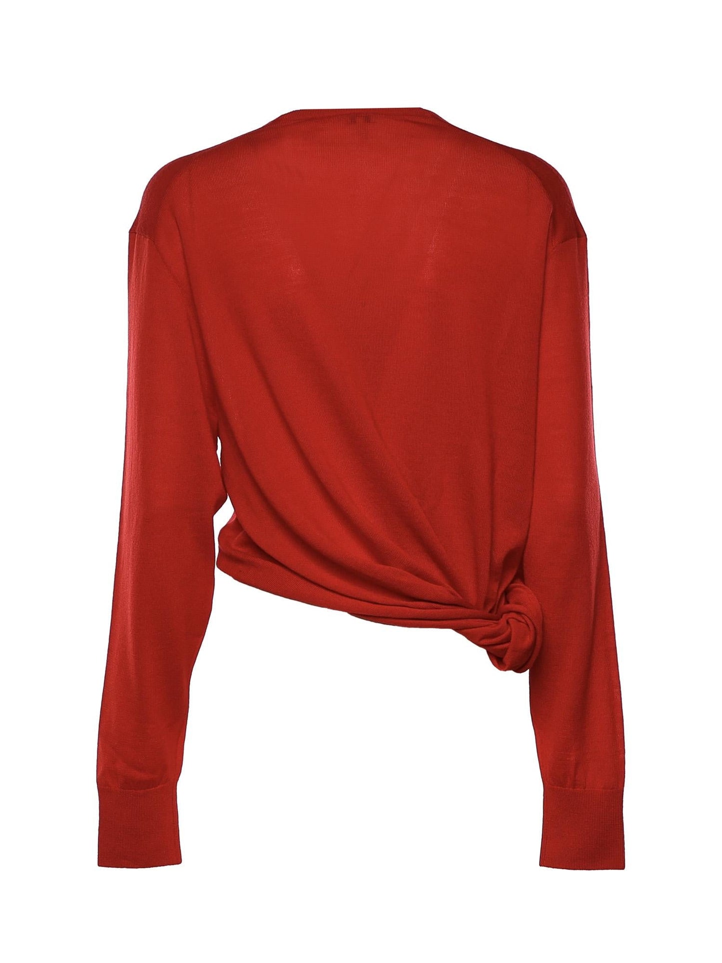 Maglione in lana con logo