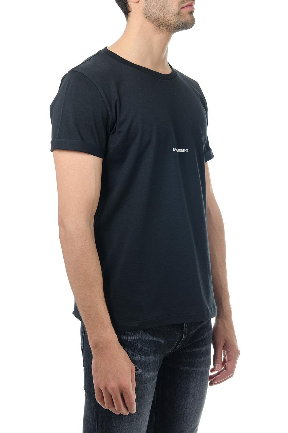 T-shirt logo in cotone