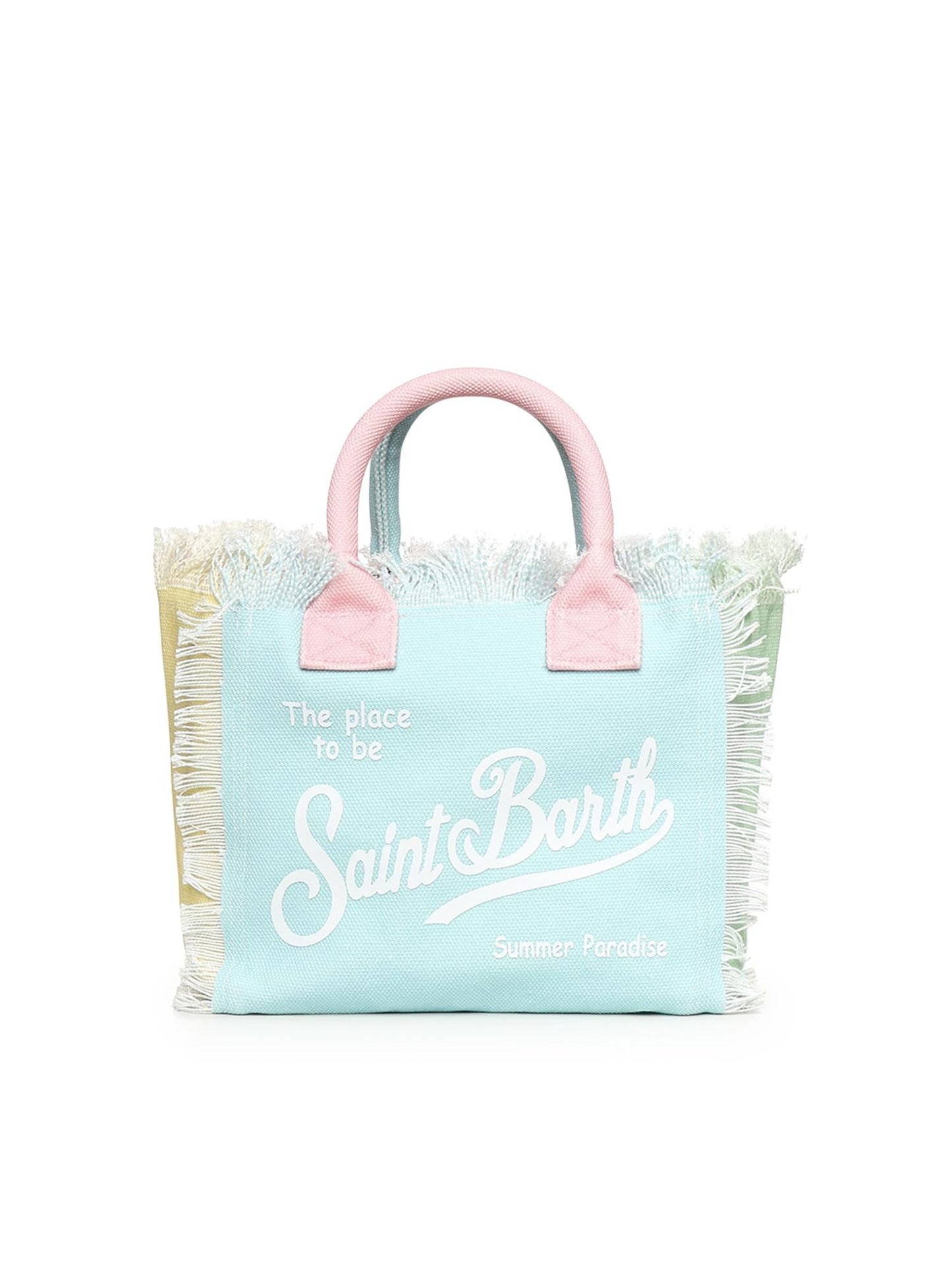 Borsa Colette in canvas con frange
