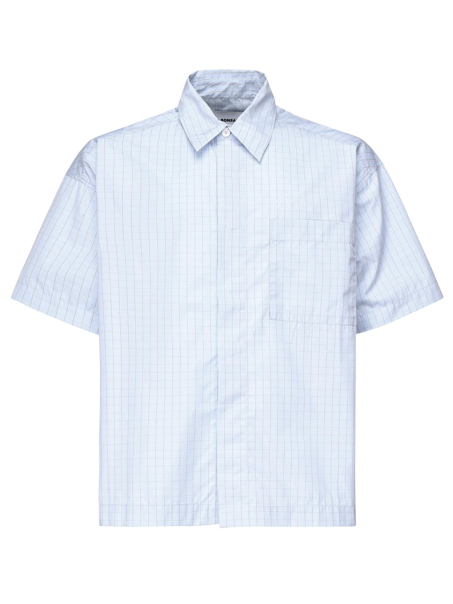 Camicia check in cotone