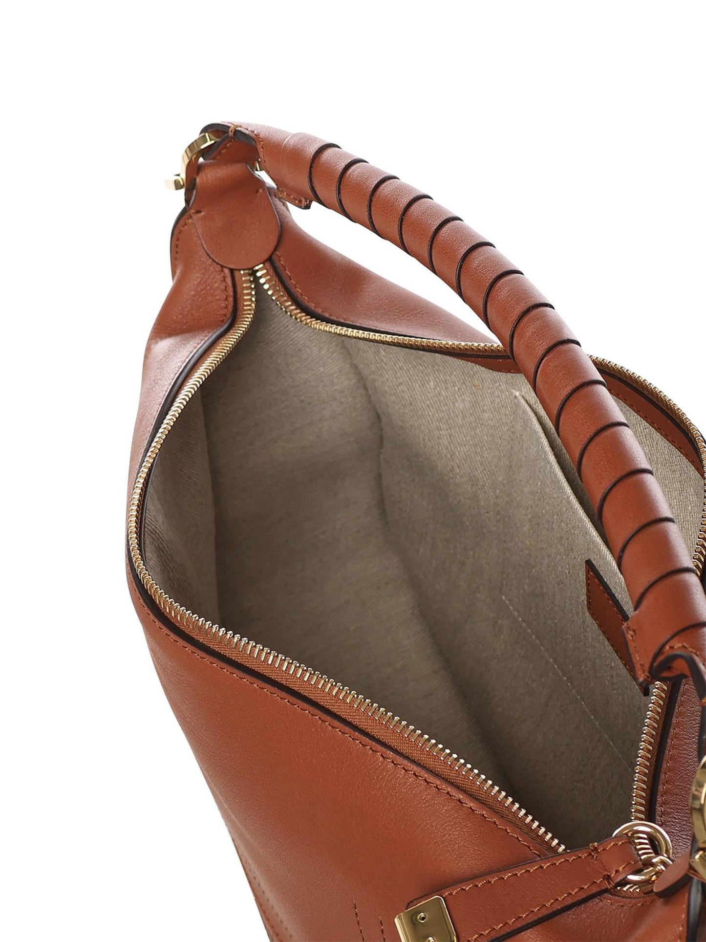 Borsa a spalla Marcie piccola in pelle