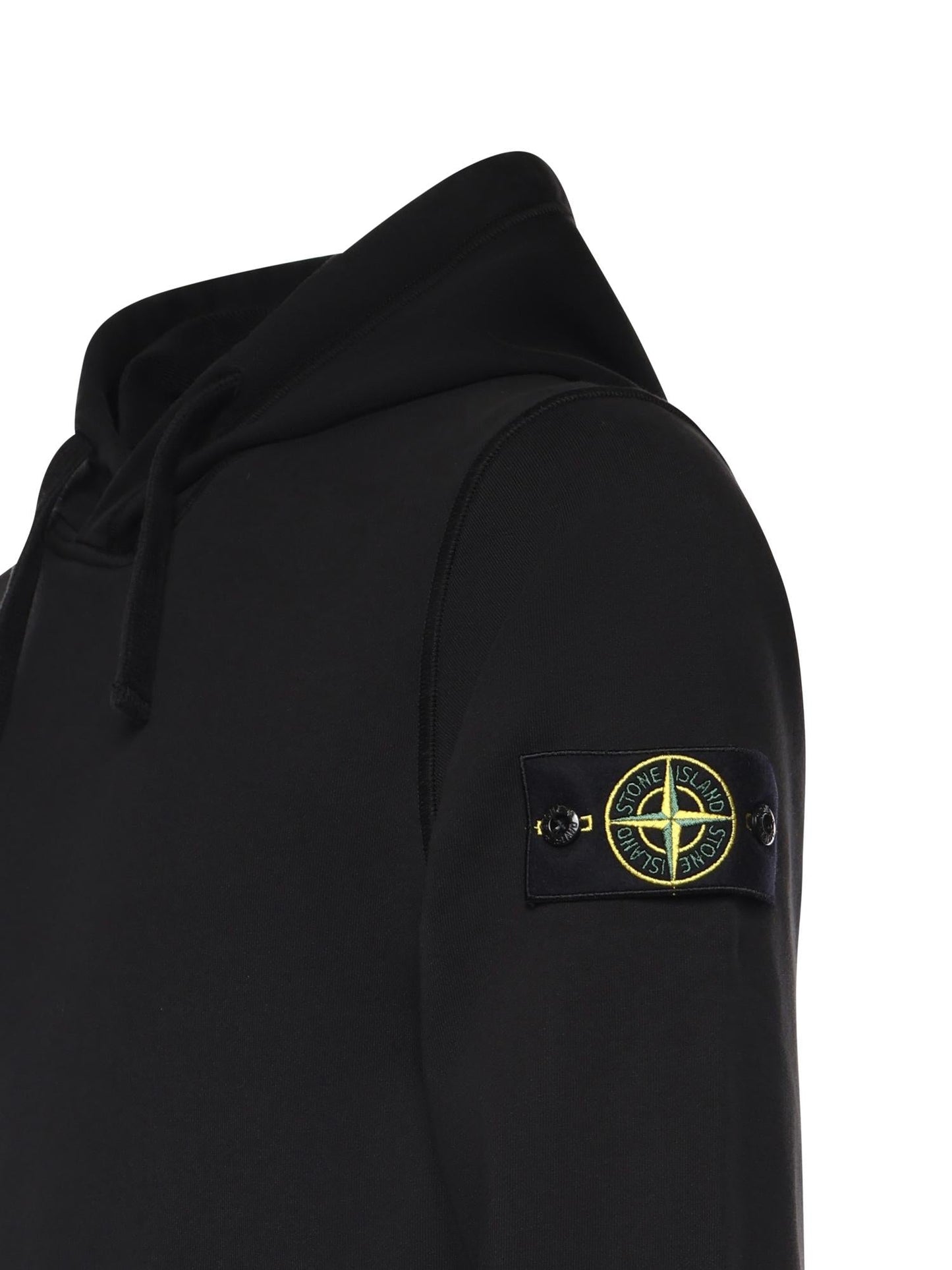 Felpa con logo in cotone