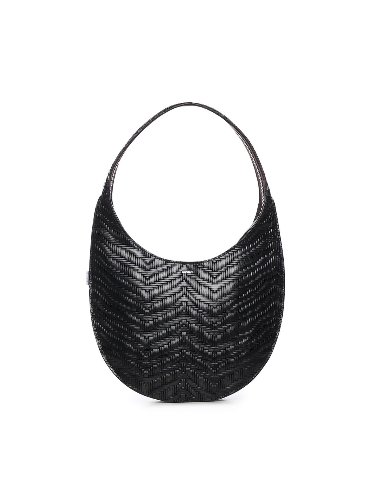 Borsa a spalla Soft Swipe media in pelle