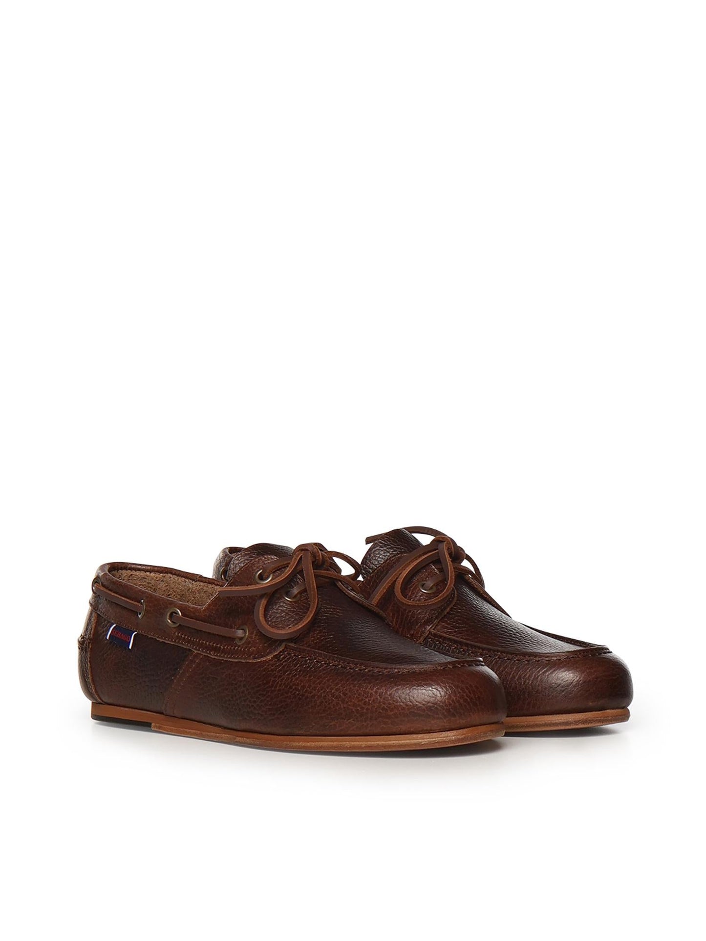Mocassini Owen Tumbled in pelle