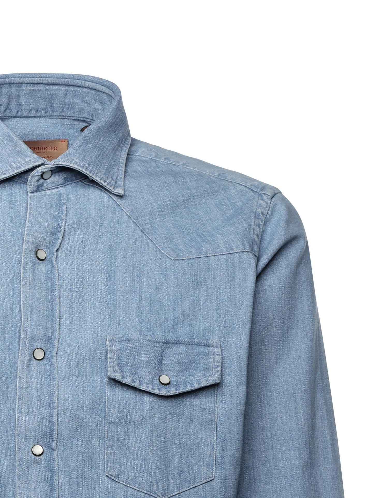 Camicia in denim di cotone