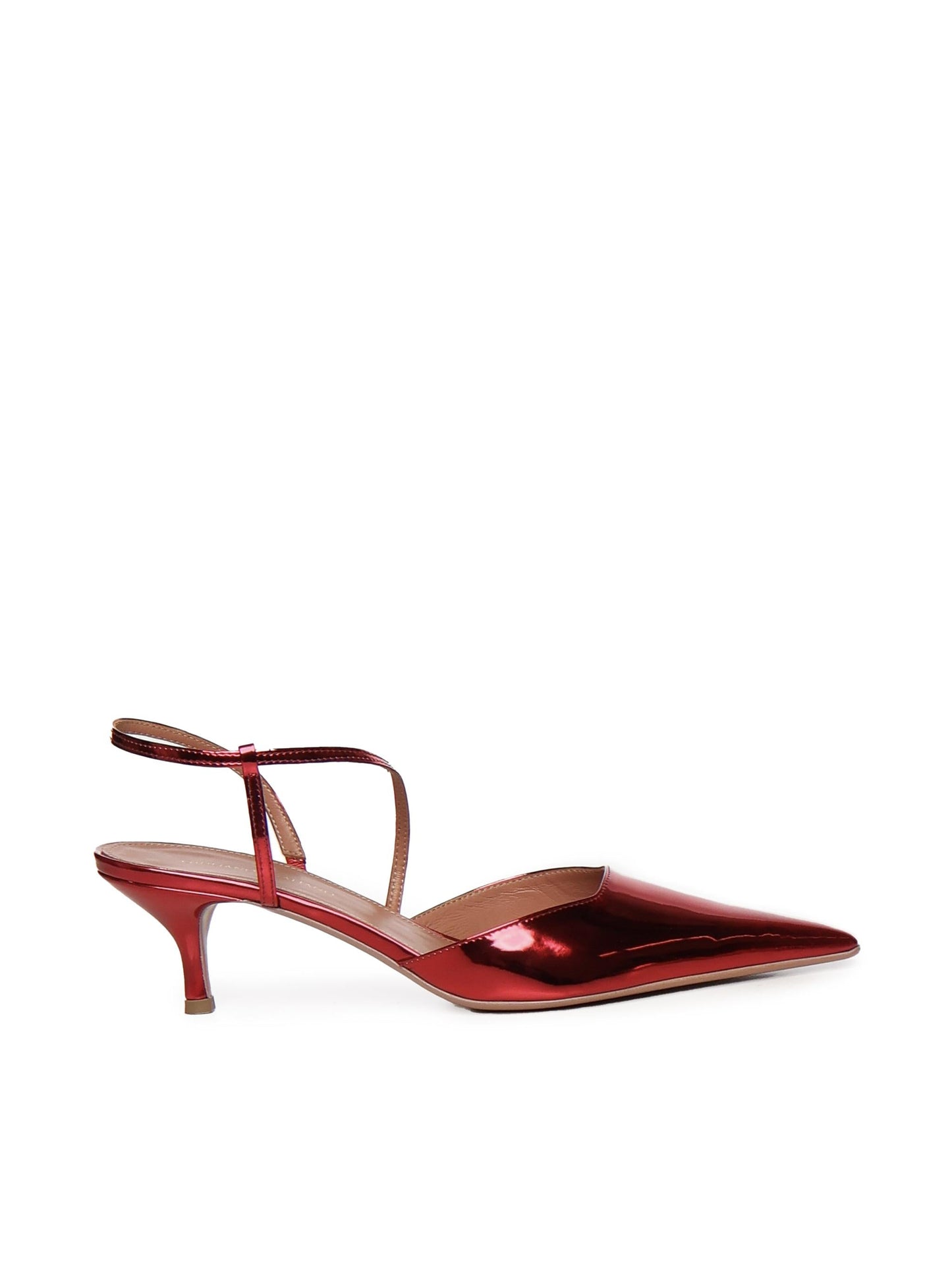 Sandali Demi in pelle specchio