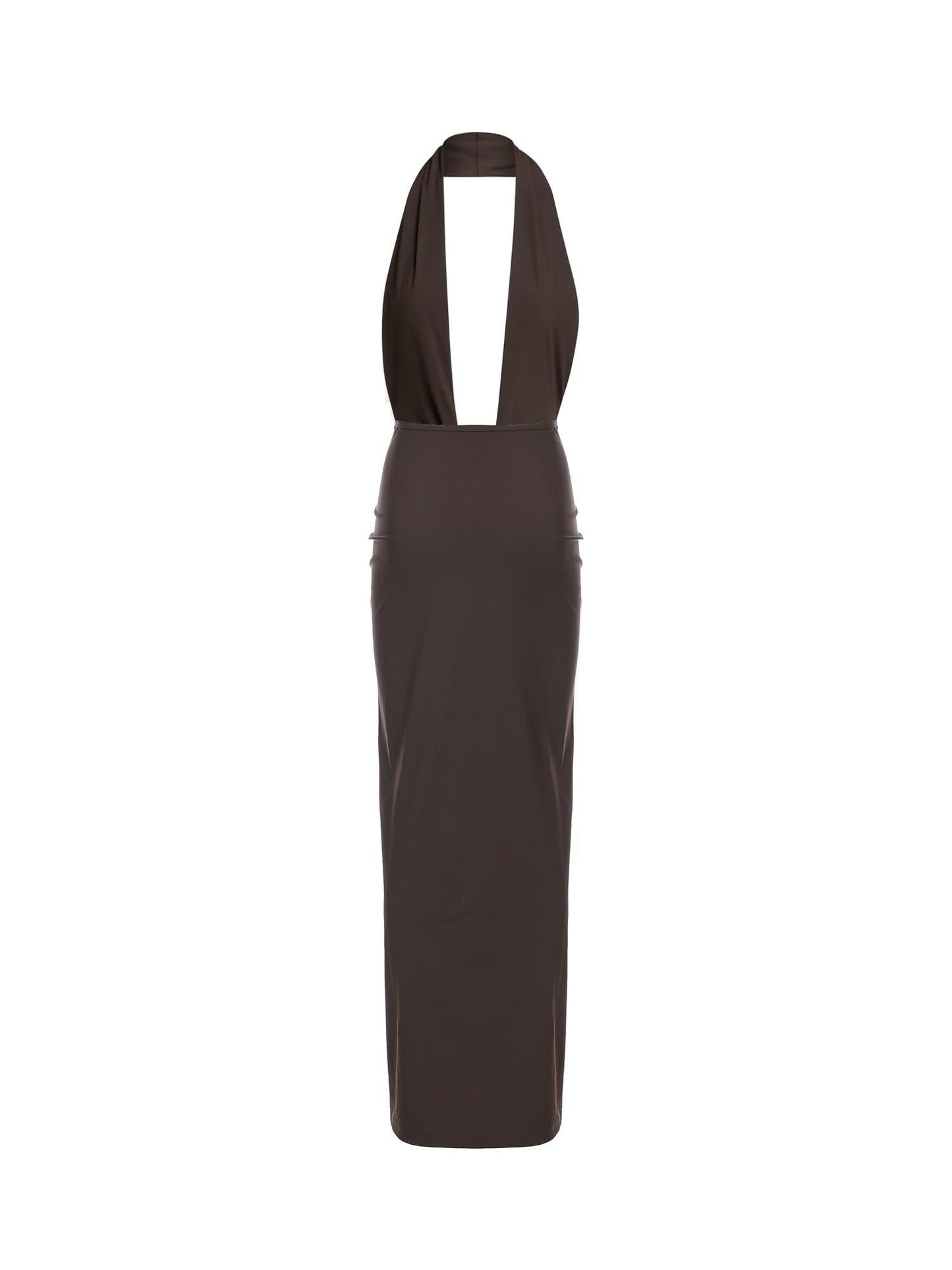 Abito lungo in lycra