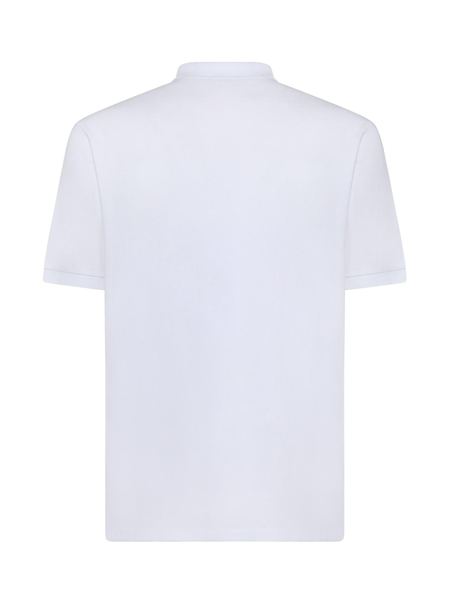 Polo in cotone con logo