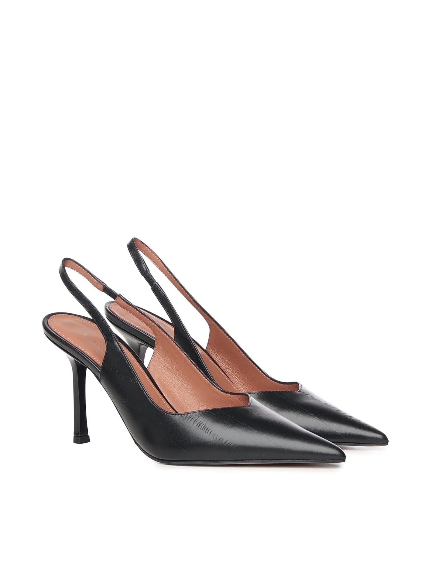 Décolleté slingback Holly in pelle