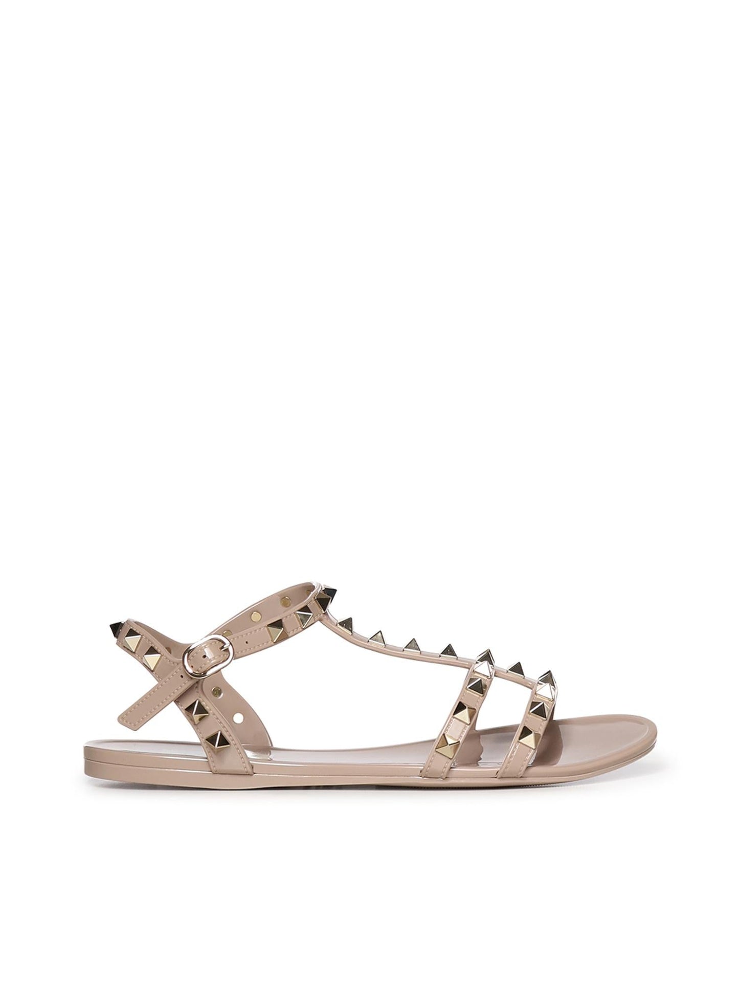 Sandalo basso Rockstud in gomma