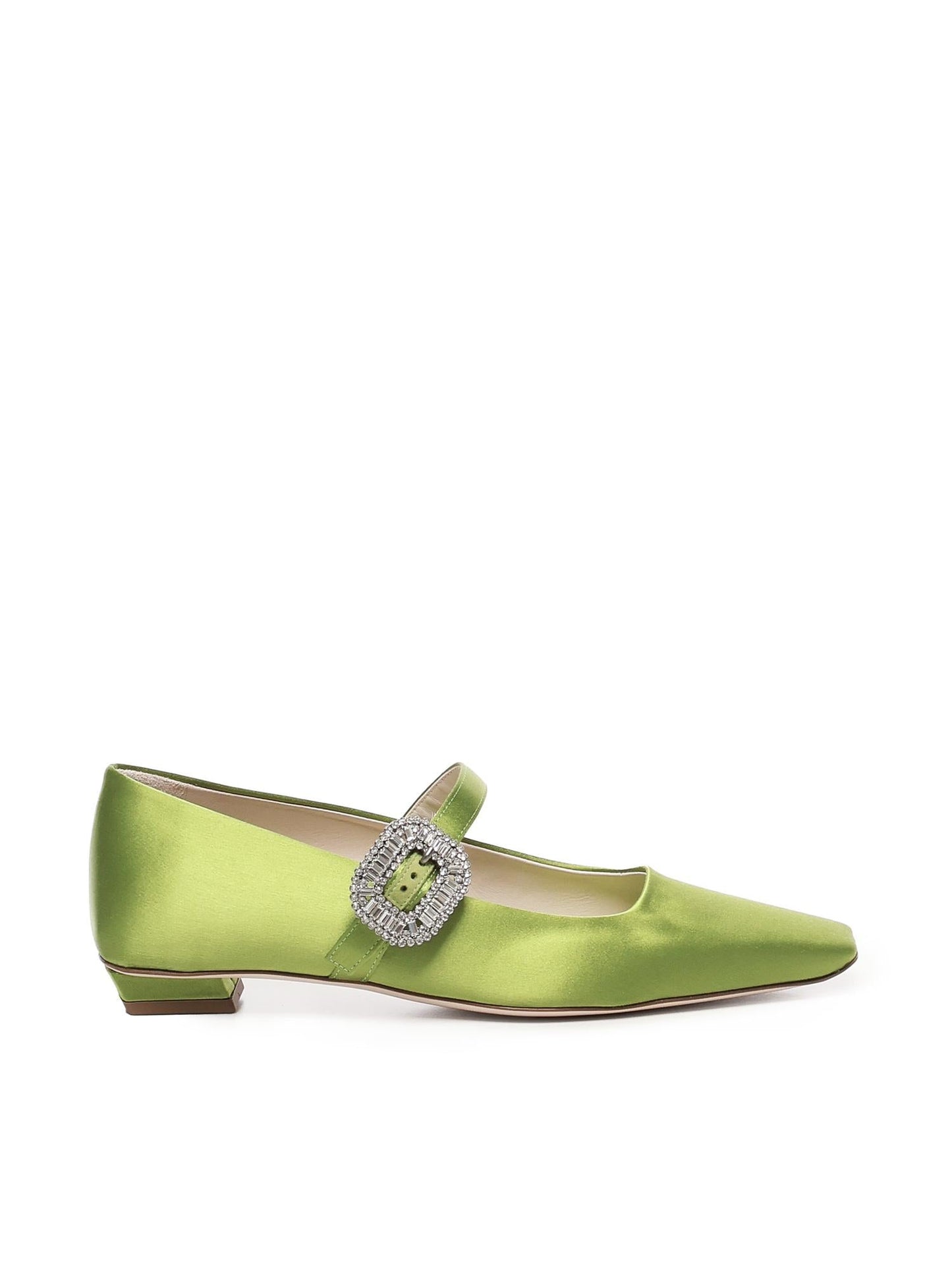 Ballerine Belle Vivier in satin