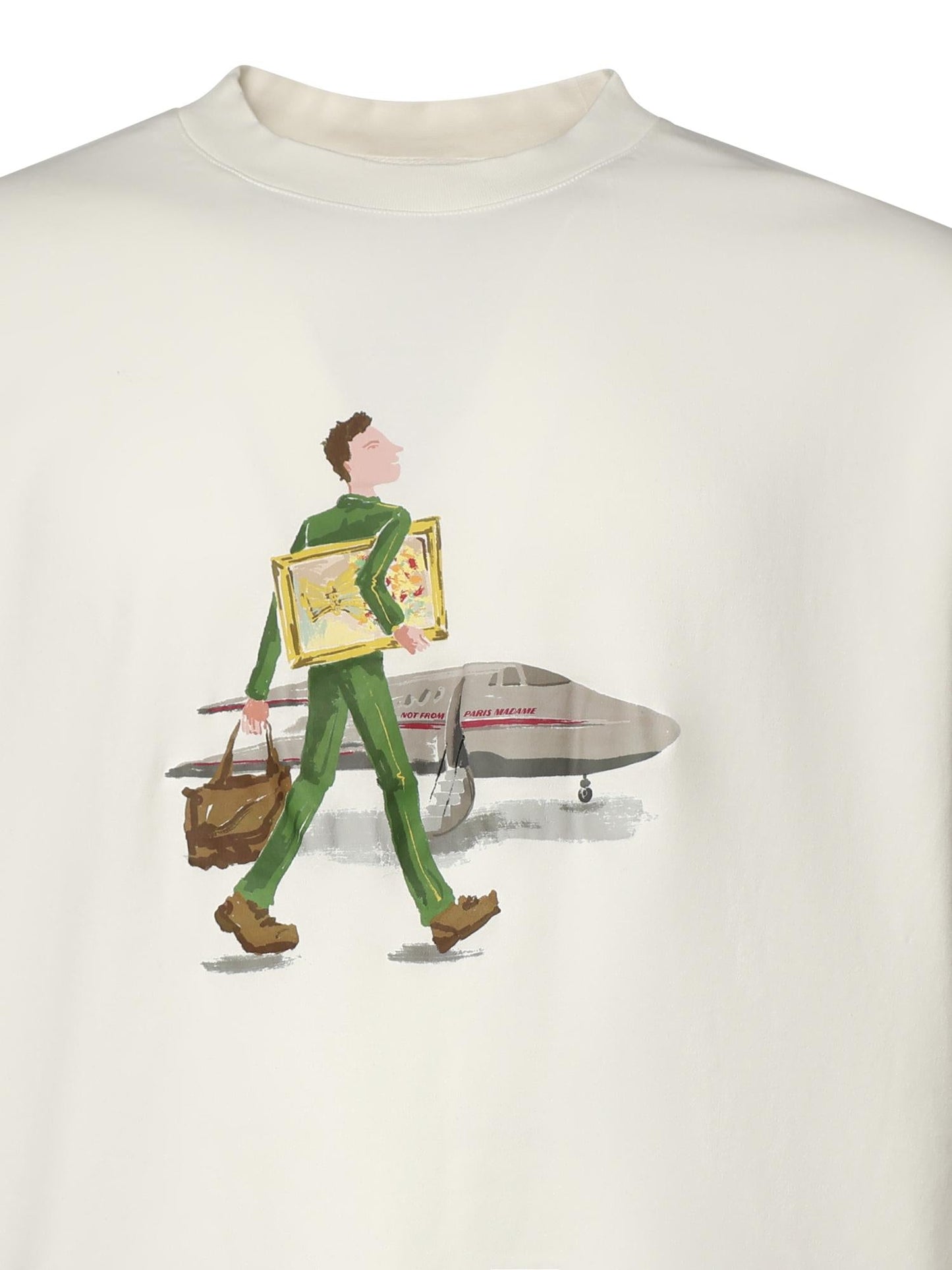 T-shirt L'Homme au tableau in cotone