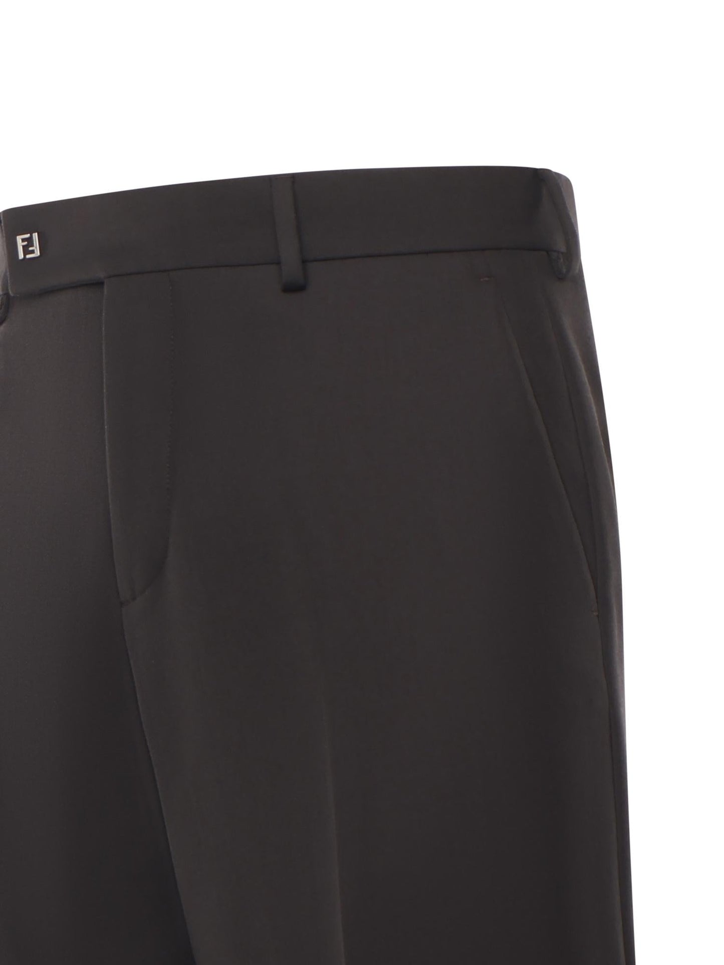 Pantaloni a sigaretta in lana