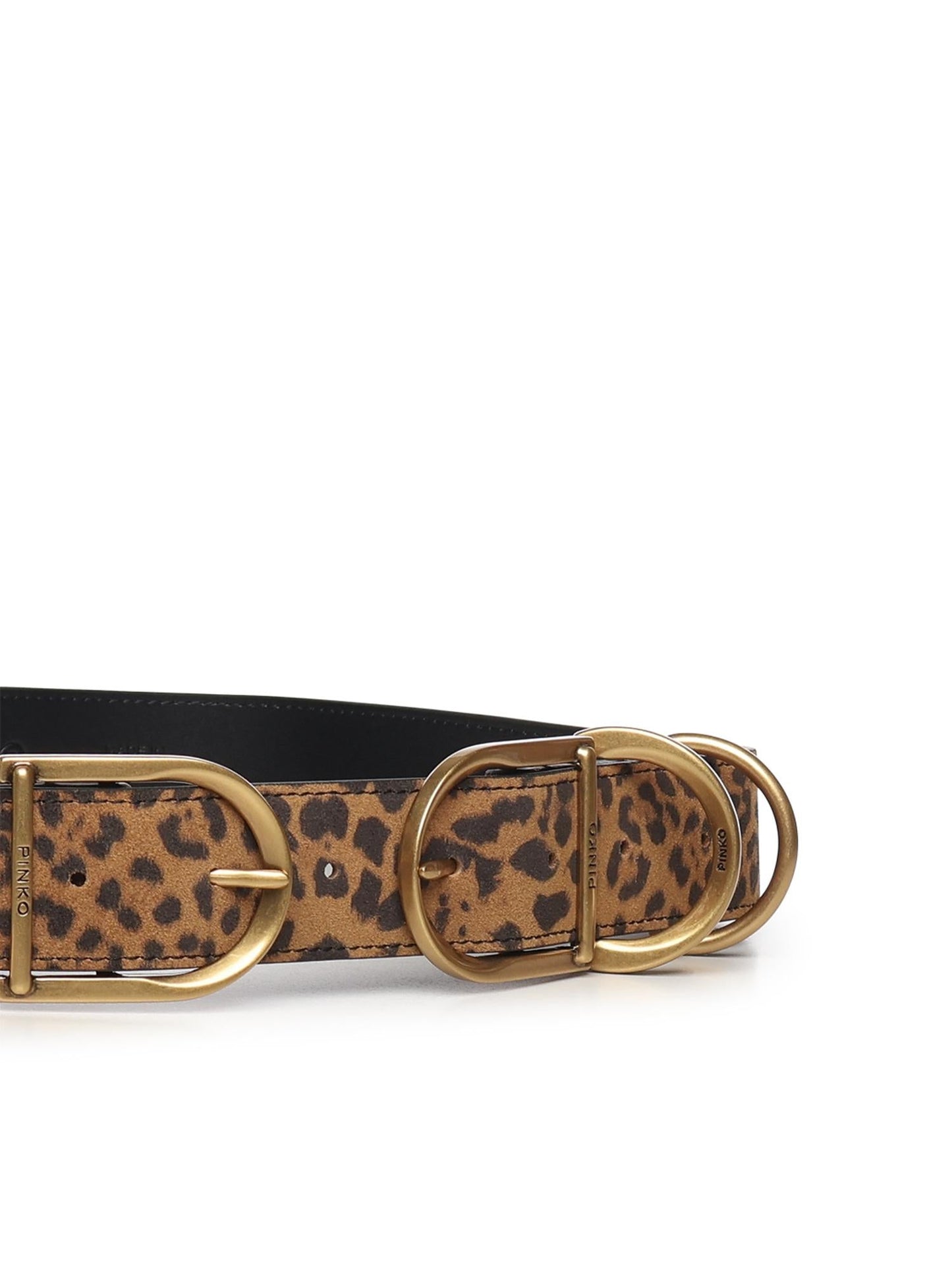 Cintura "Hippolita" con stampa leopardata