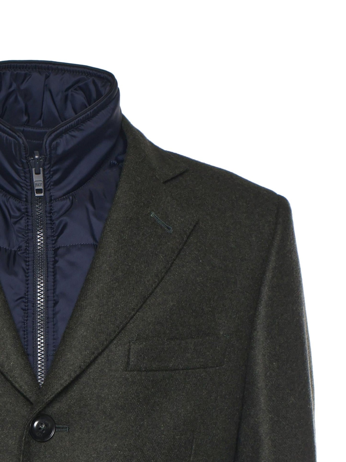 Double Coat in panno di lana e cashmere
