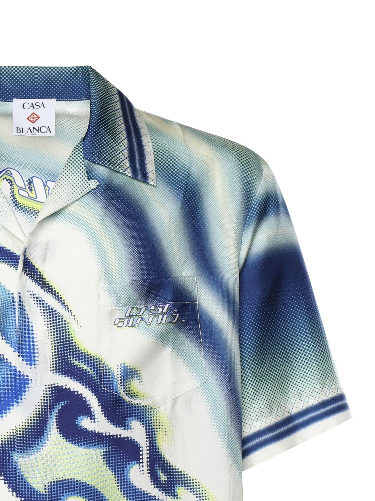 Camicia The art of the serve in seta