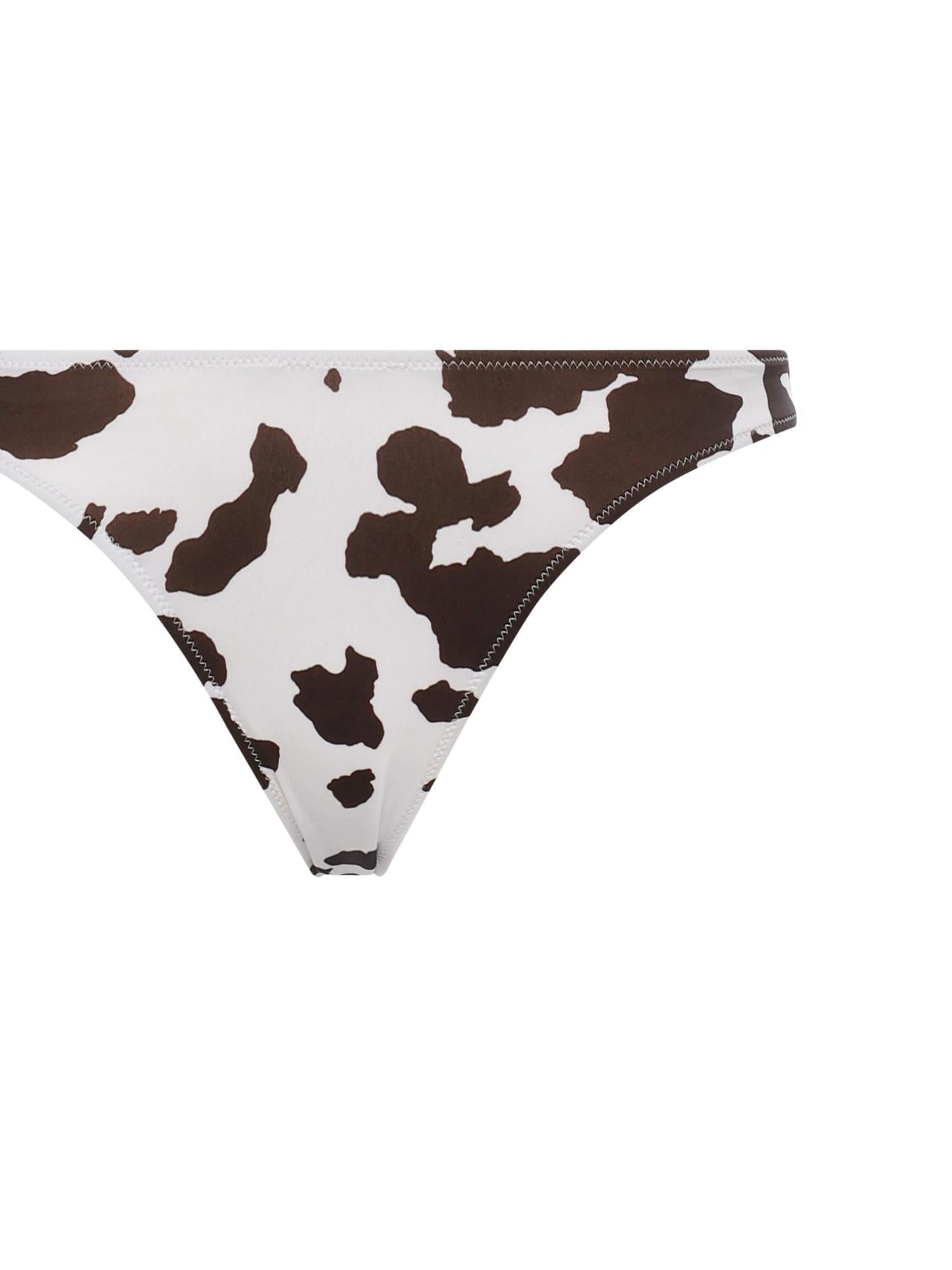 Bikini con stampa muccata