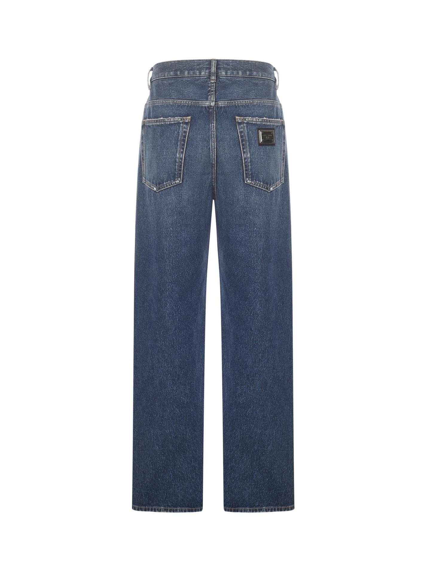 Jeans in denim di cotone