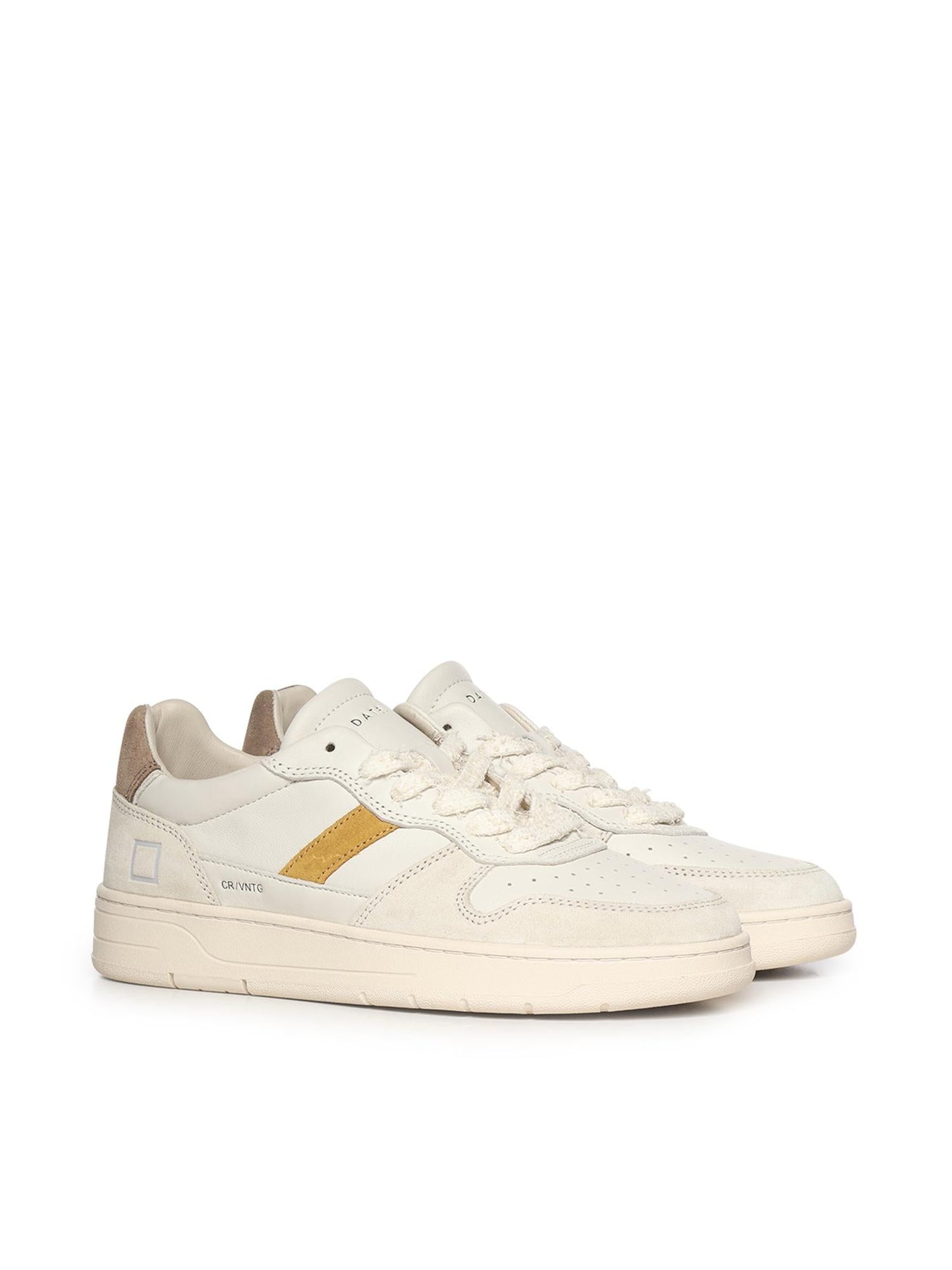 Sneaker Hill low in suede e pelle