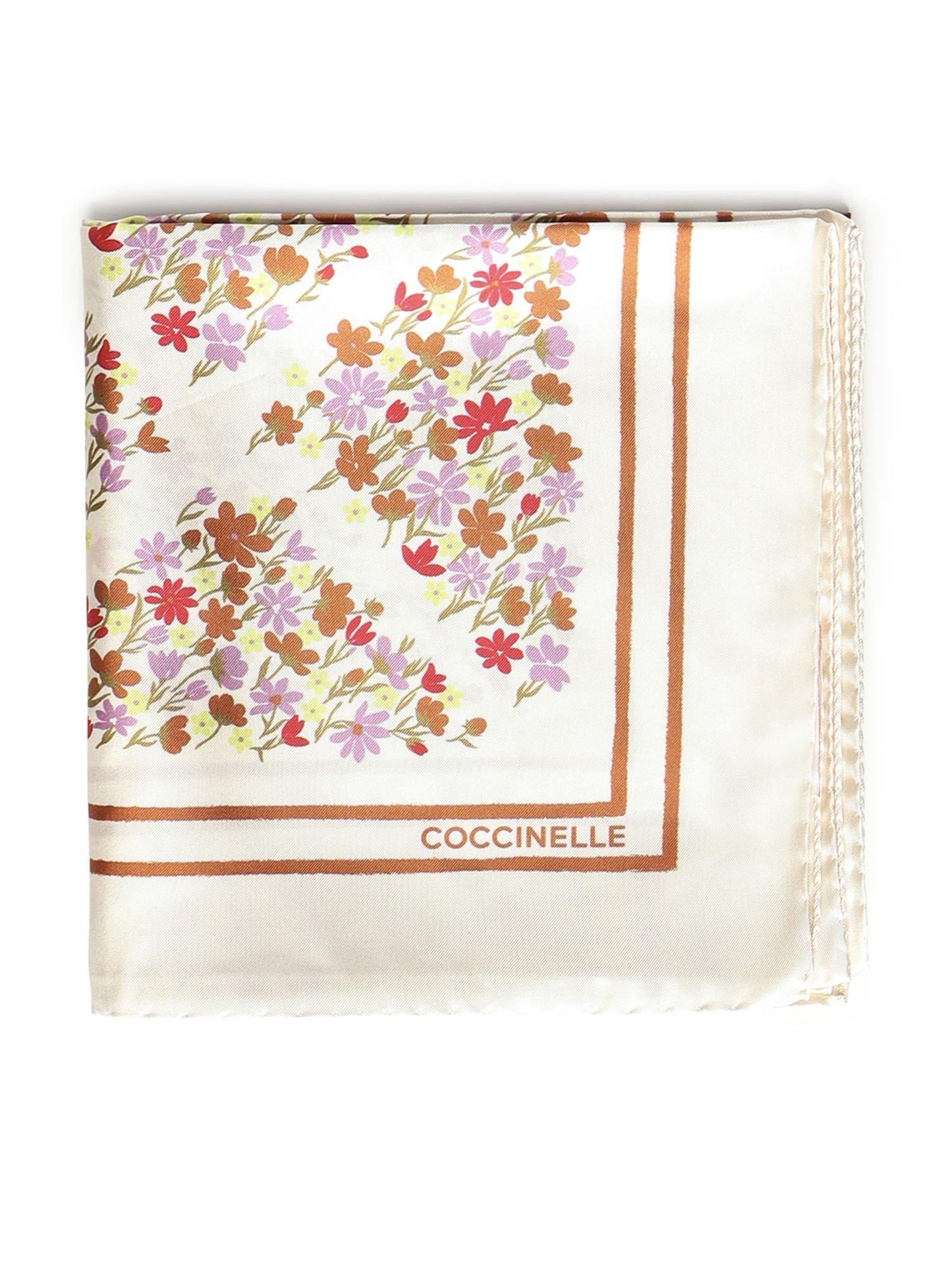 Foulard in seta con stampa