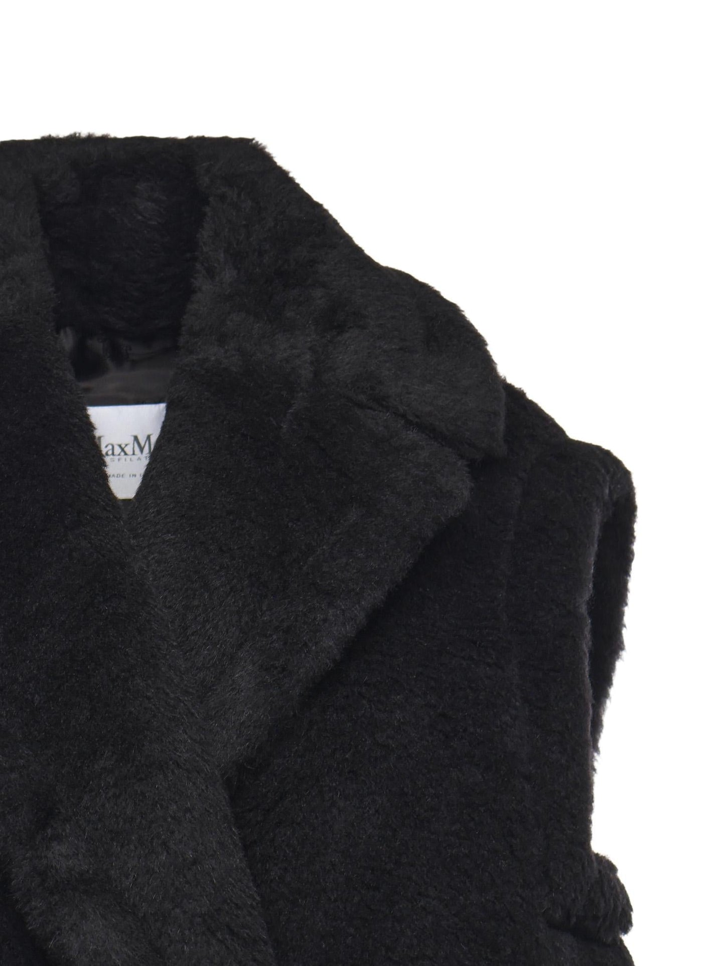Gilet in Teddy in alpaca e lana