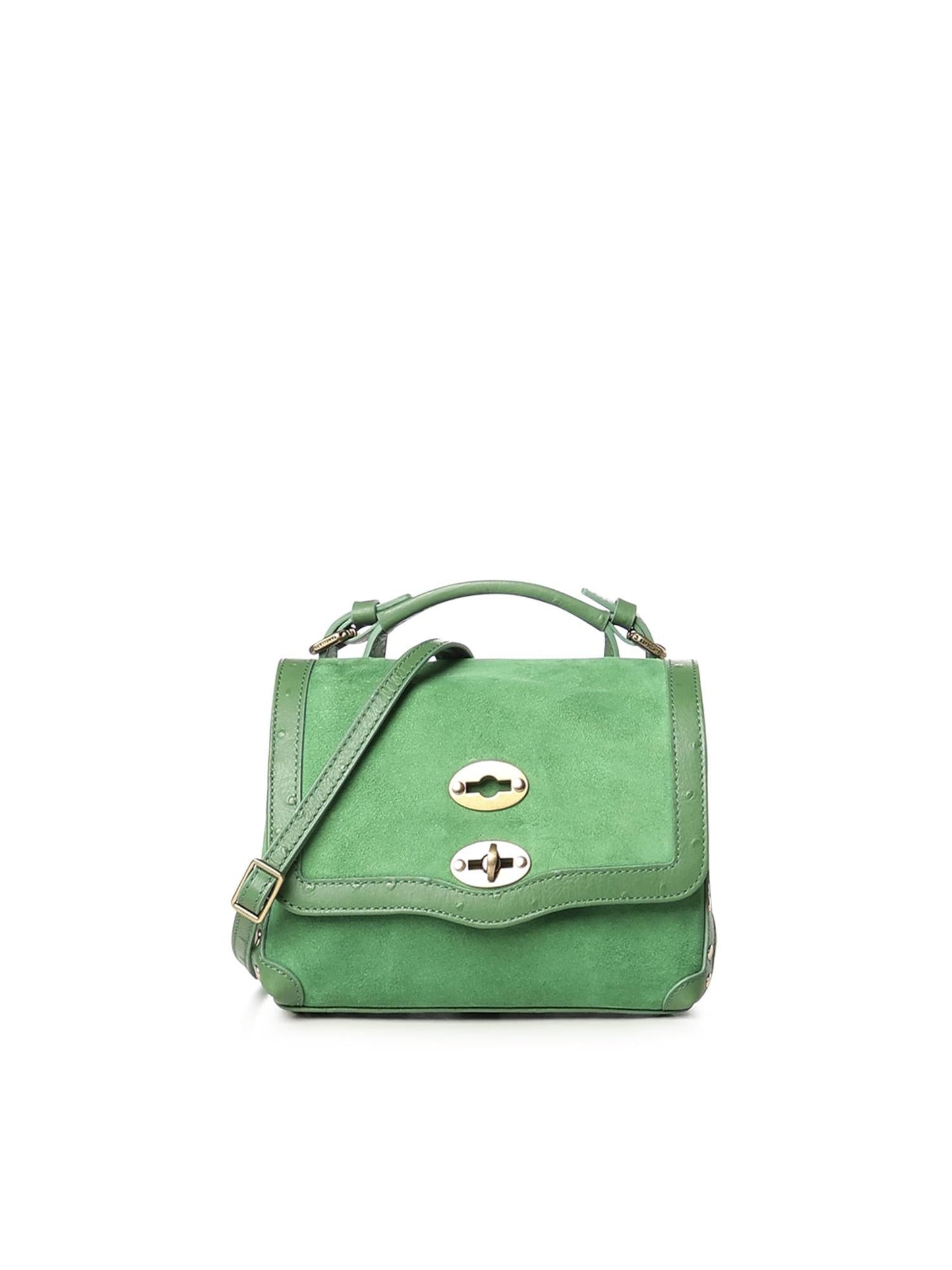 Borsa Postina® Baby in pelle Zashmere® e cactus